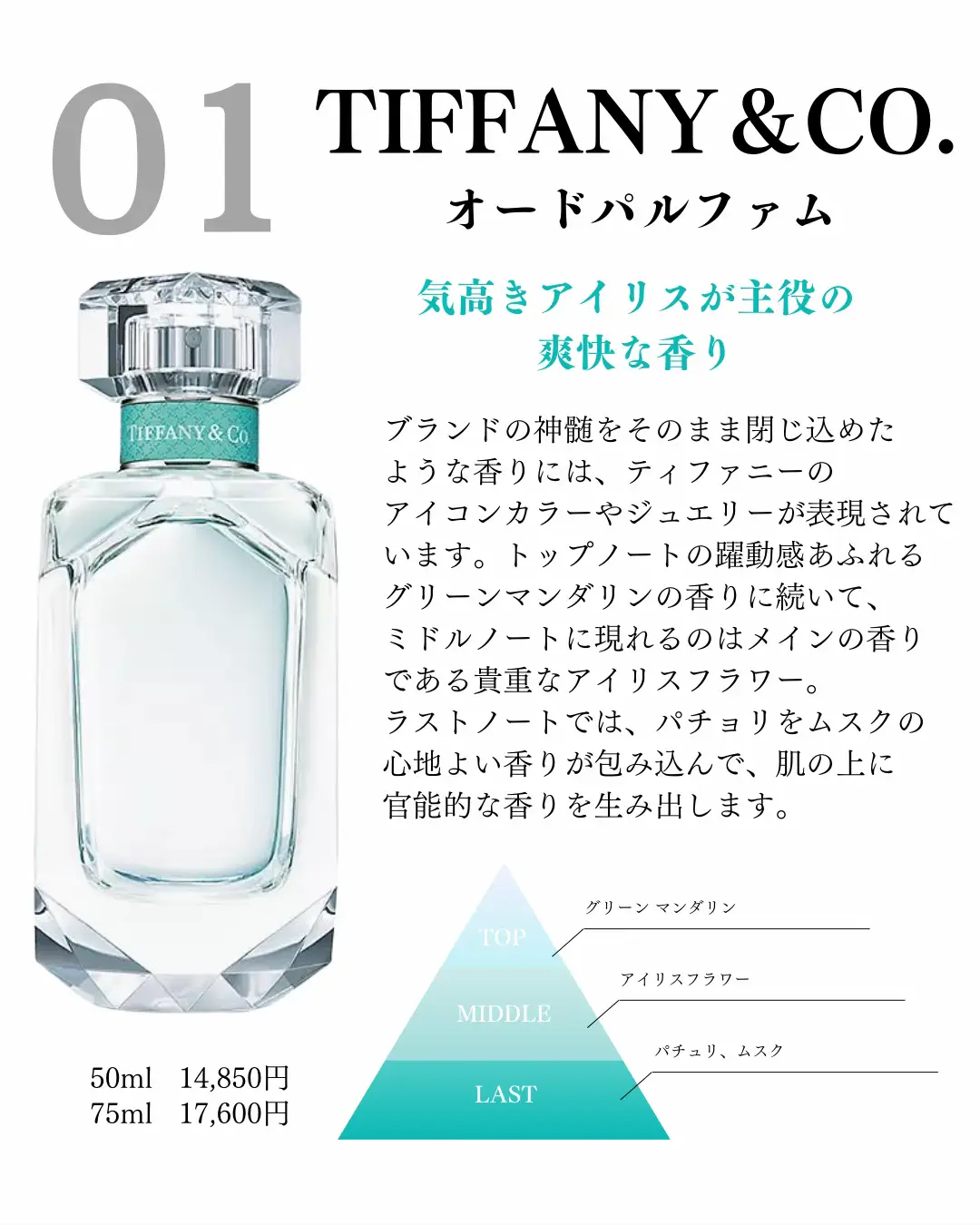 ティファニー  TOFFANY&Co. 香水 75ml香水
