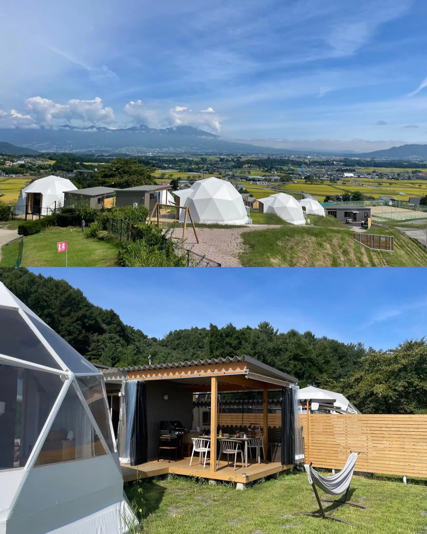 長野】絶景×温泉が楽しめるグランピング | 愛子|全国オシャレな映え旅