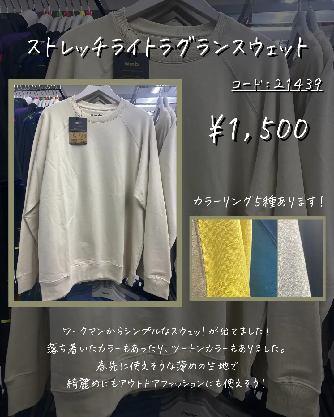 自称ワークマンパトローラーが教える／ 今週、気になるワークマン商品