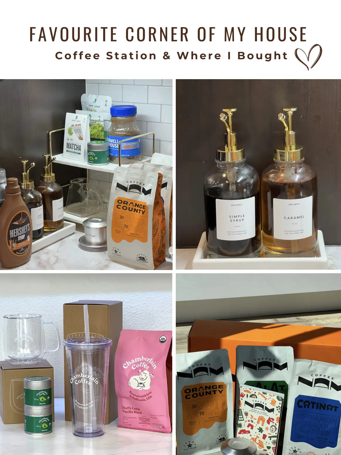 Coffee station MUST-HAVES! No coffee bar? No prob!, Gallery posted by  thewassonway