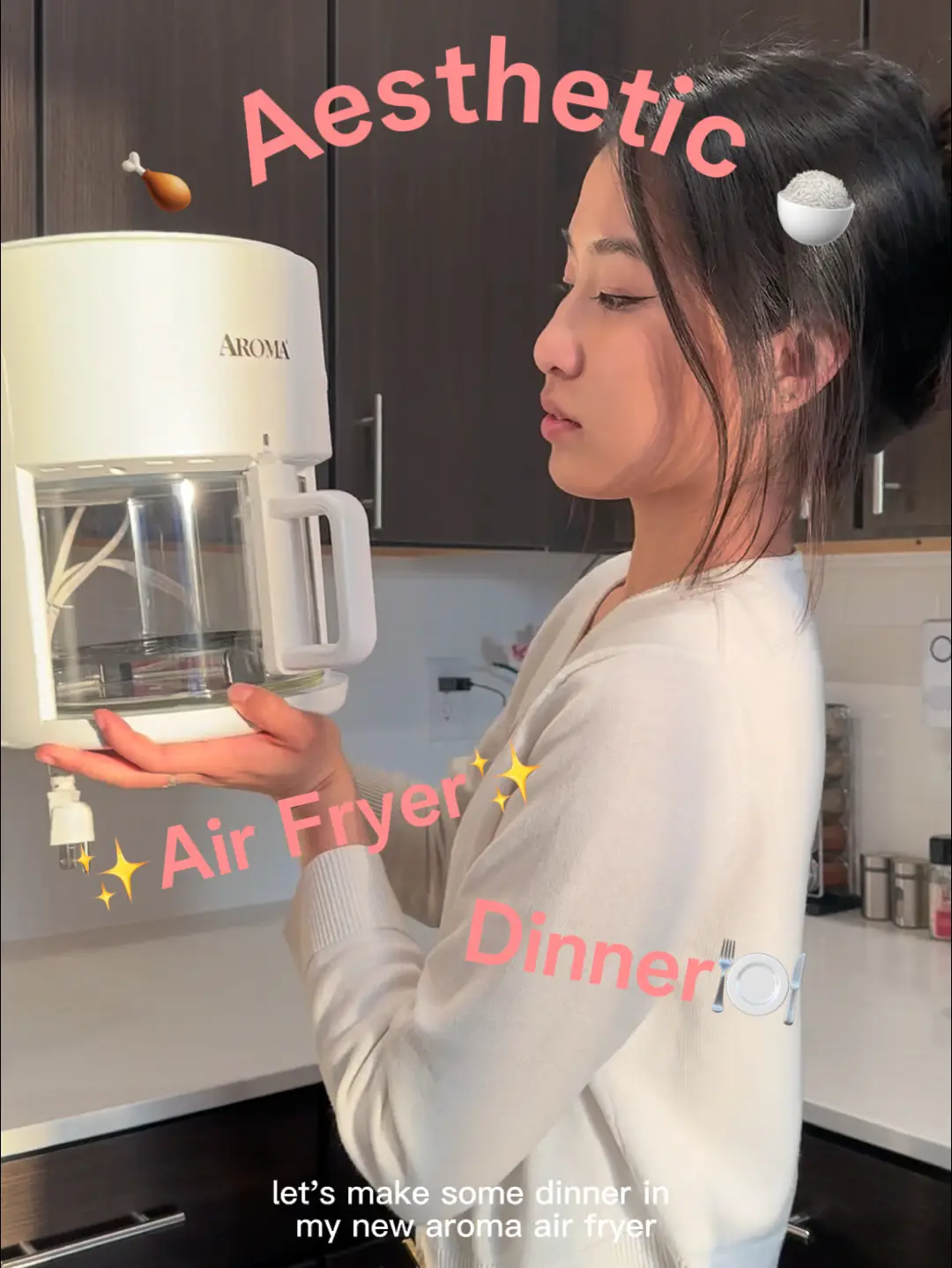 Cosori Air Fryer Pro (100 recetas), personalizable 10 presets