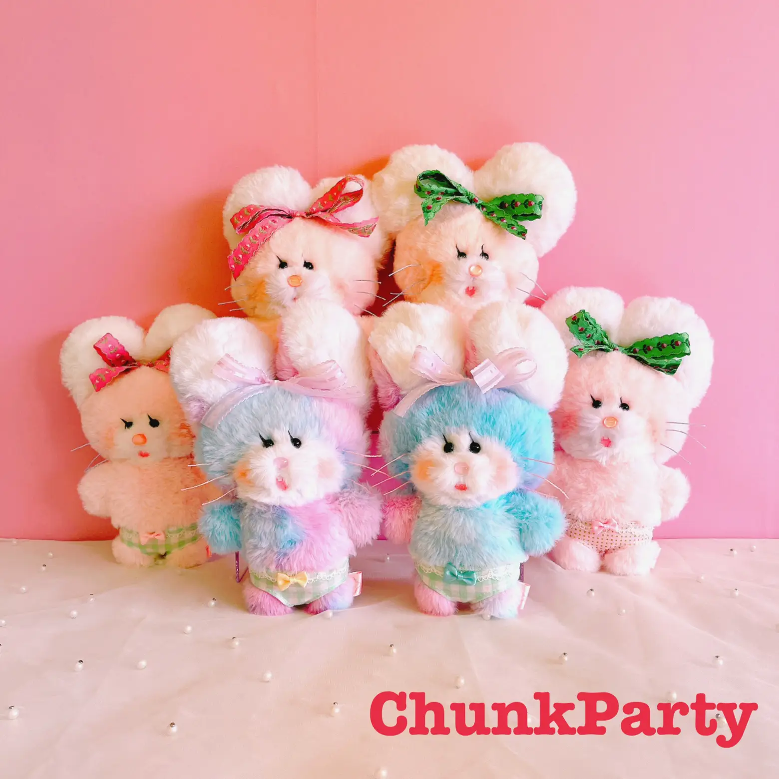 ハンドメイドぬいぐるみ♡うさぎ集合 | ChunkPartyが投稿したフォト