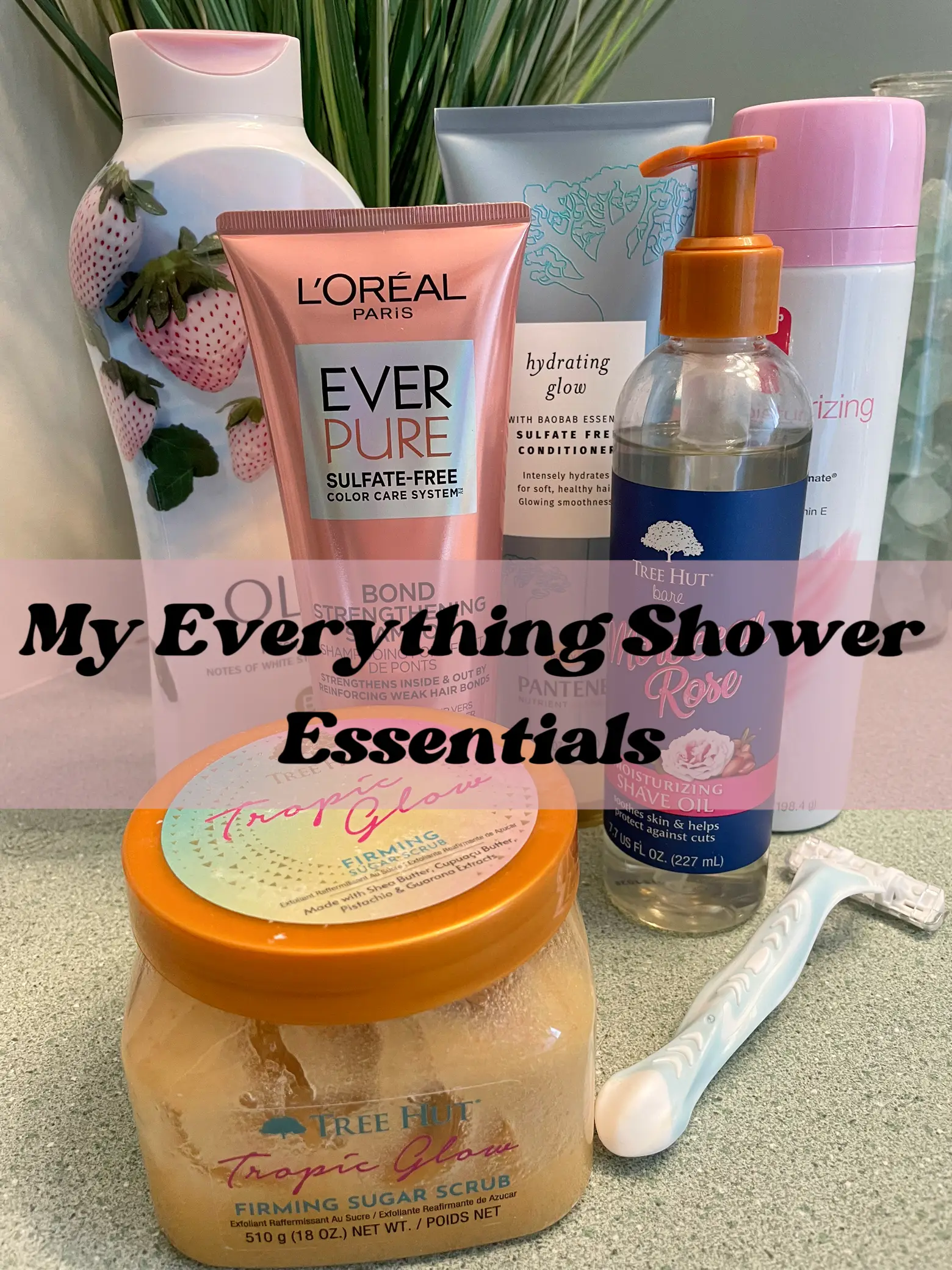 Everything shower essentials