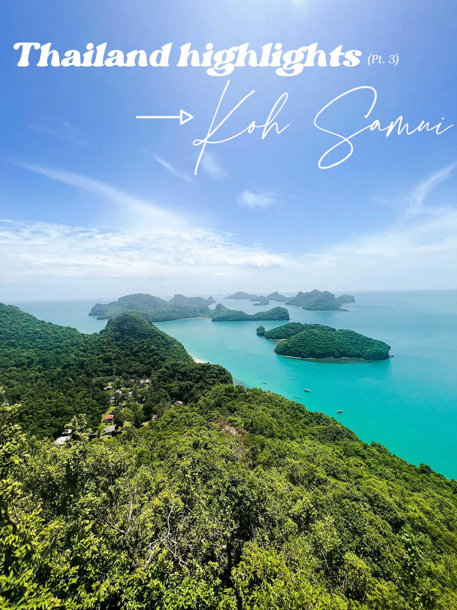 Exploring Ang Thong National Marine Park 🏝 Day Trip from Koh Phangan 