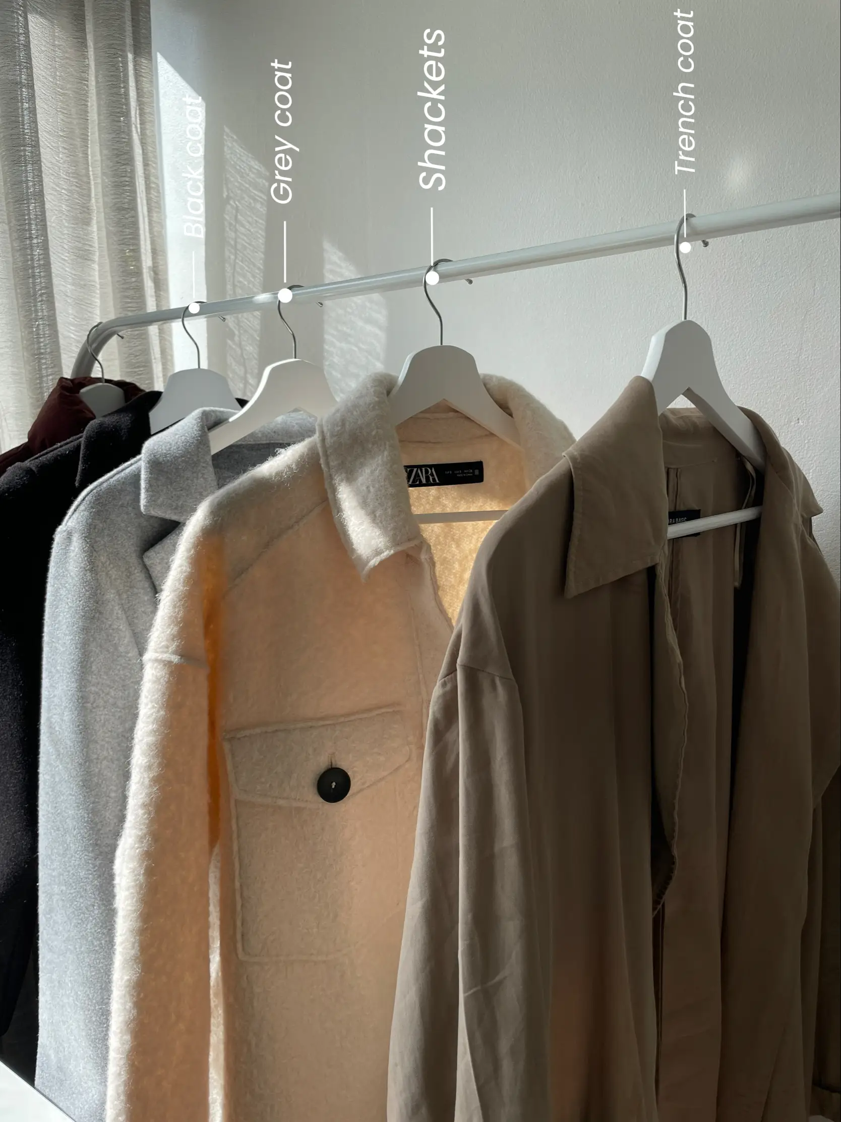 Outerwear Clothes hanger Sleeve Clothing, jacket hanging