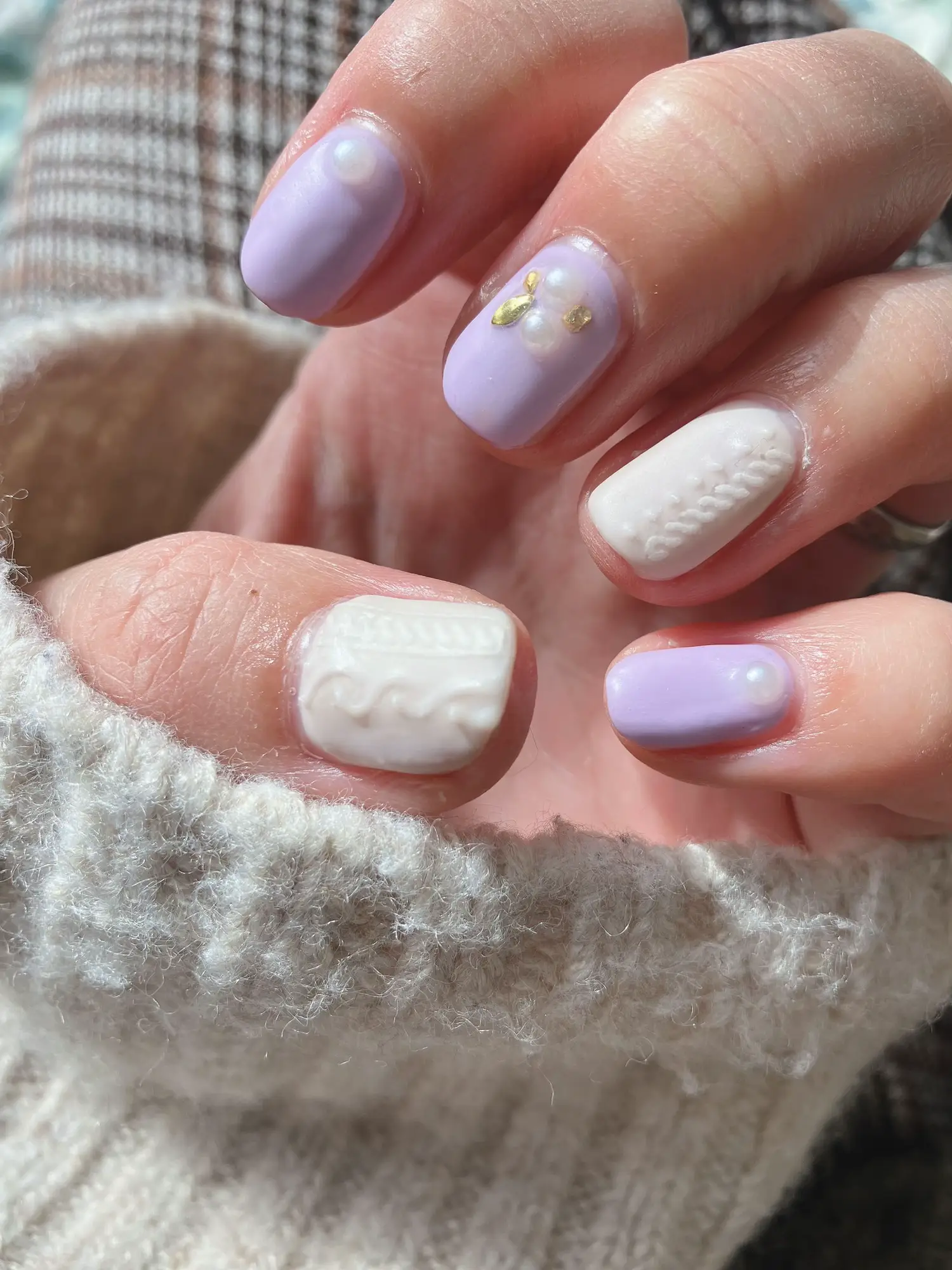 ニットネイル⛄️ | ntm7234ohana＊が投稿したフォトブック | Lemon8