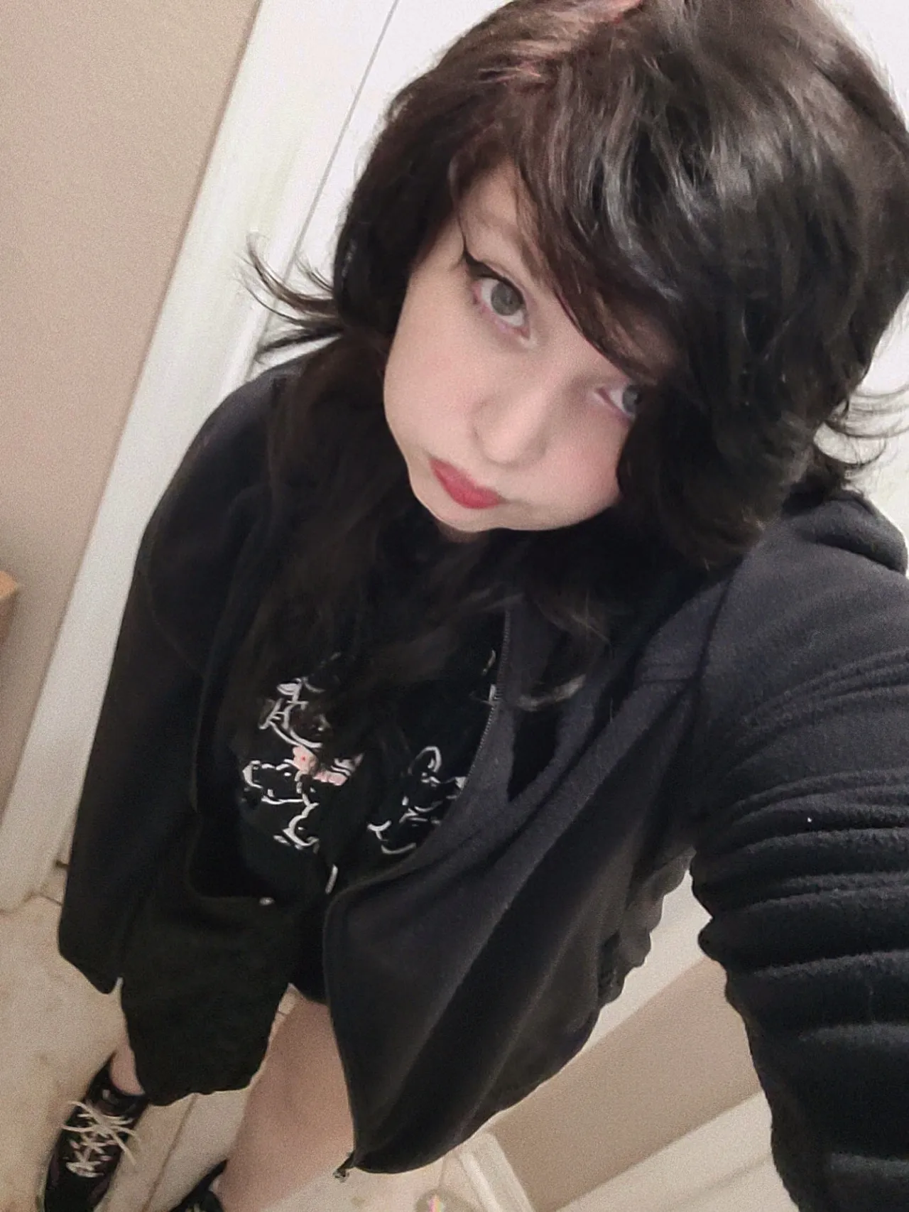 emo makeup + black hair combo :3 : r/EmoStyle