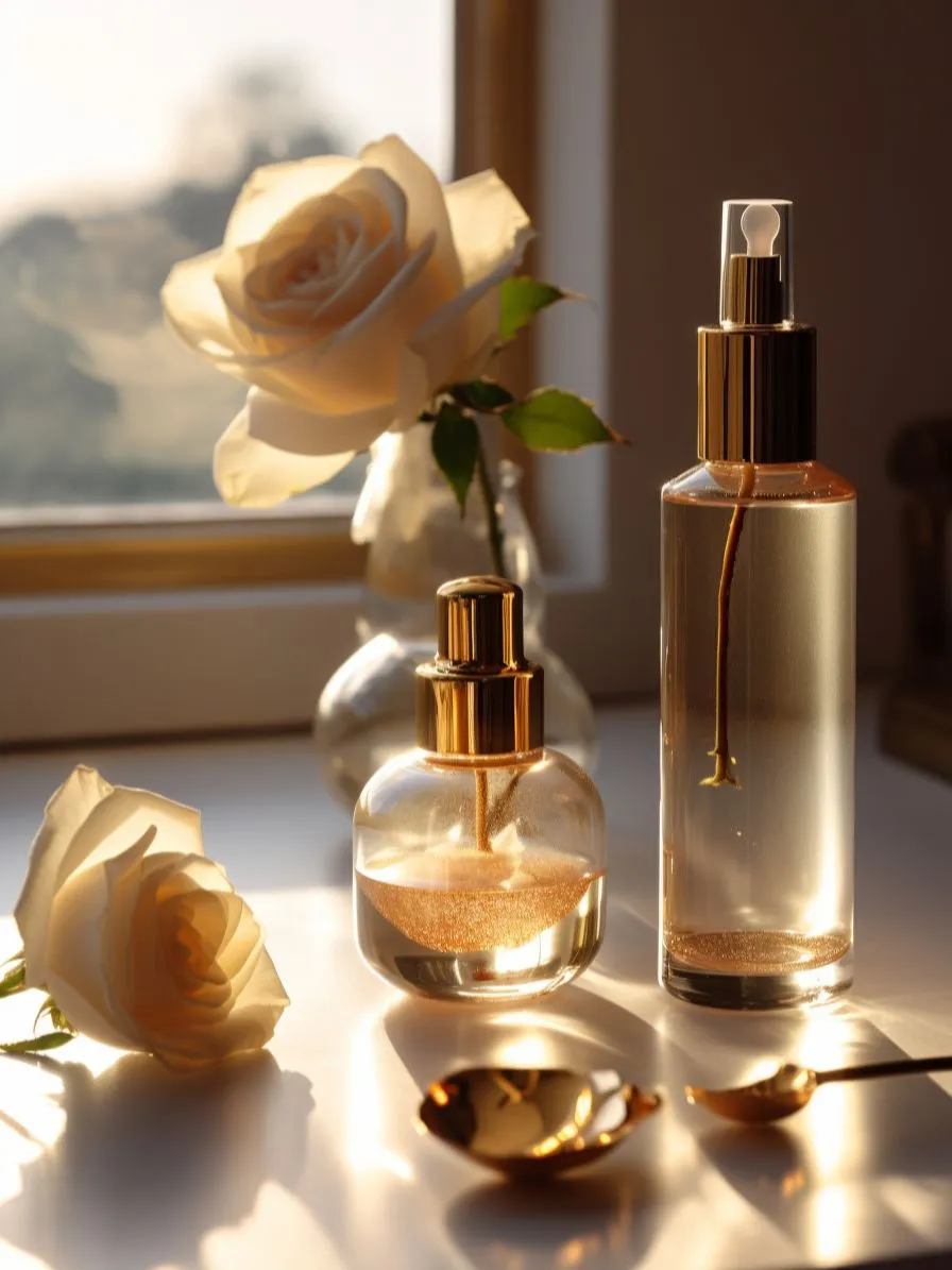 One of my favorite perfume combos Bright Peach and Hareem Sultan Gold , Arab Perfumes