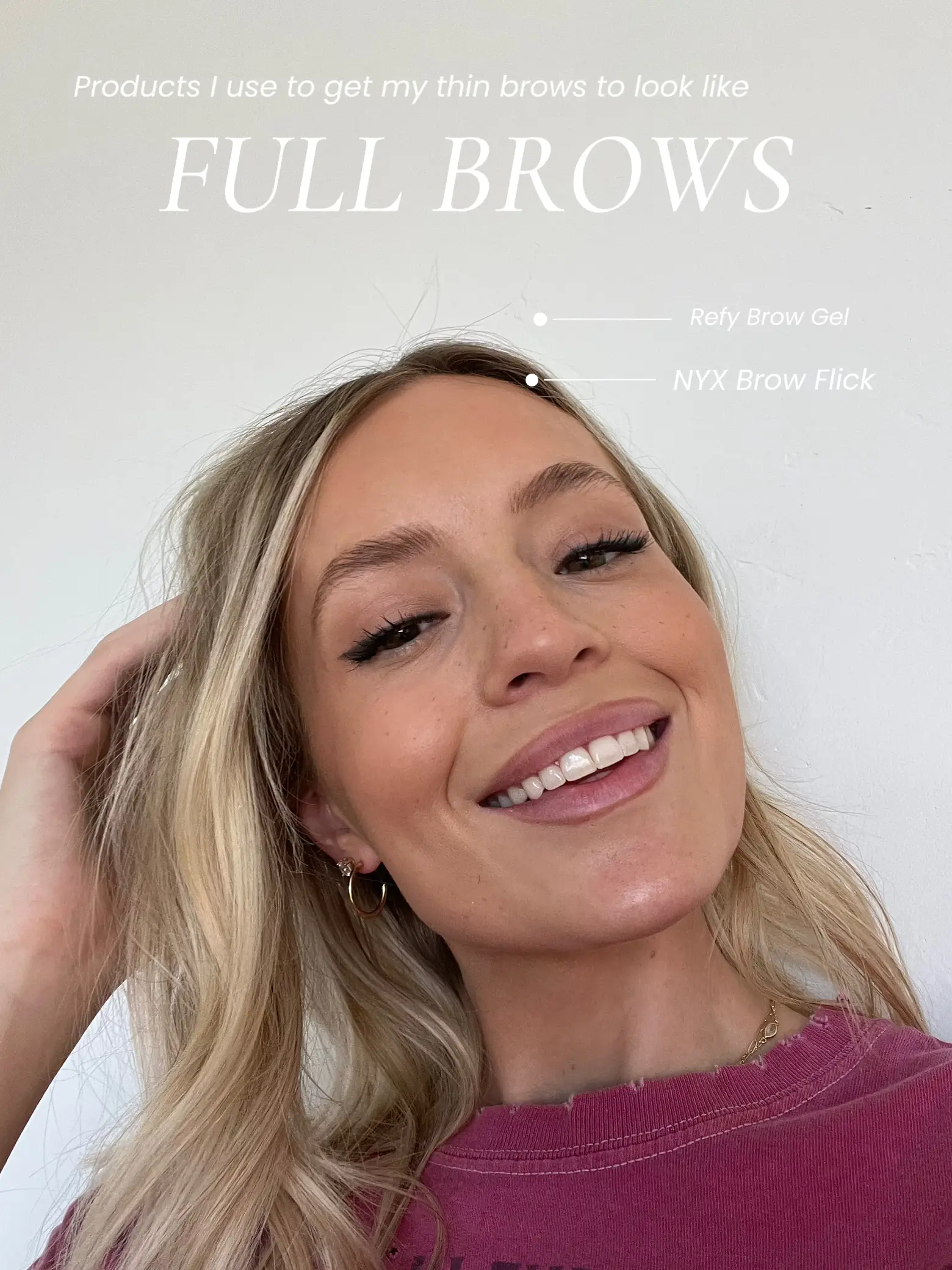 How I get FULL BROWS🤝🏼 | Gallery posted by Kaylee Young | Lemon8