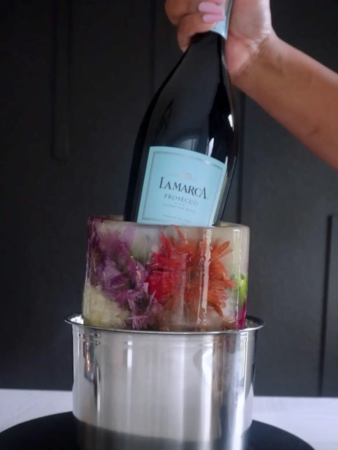 Champagne & Wine Bucket Ice Mold 