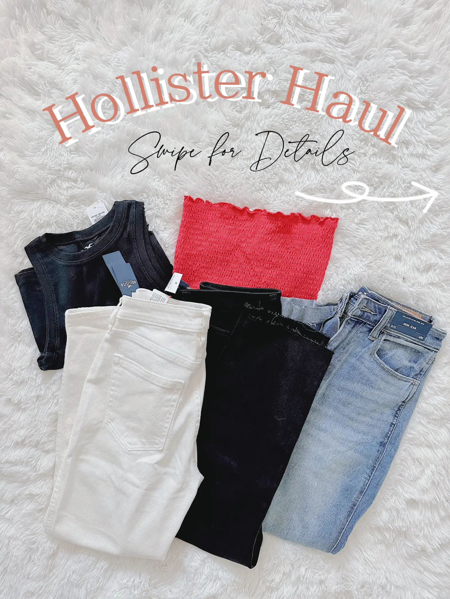 HOLLISTER JEAN HAUL~ FLARED JEANS~ DAD JEANS~ MOM JEANS~ BOOT LEG