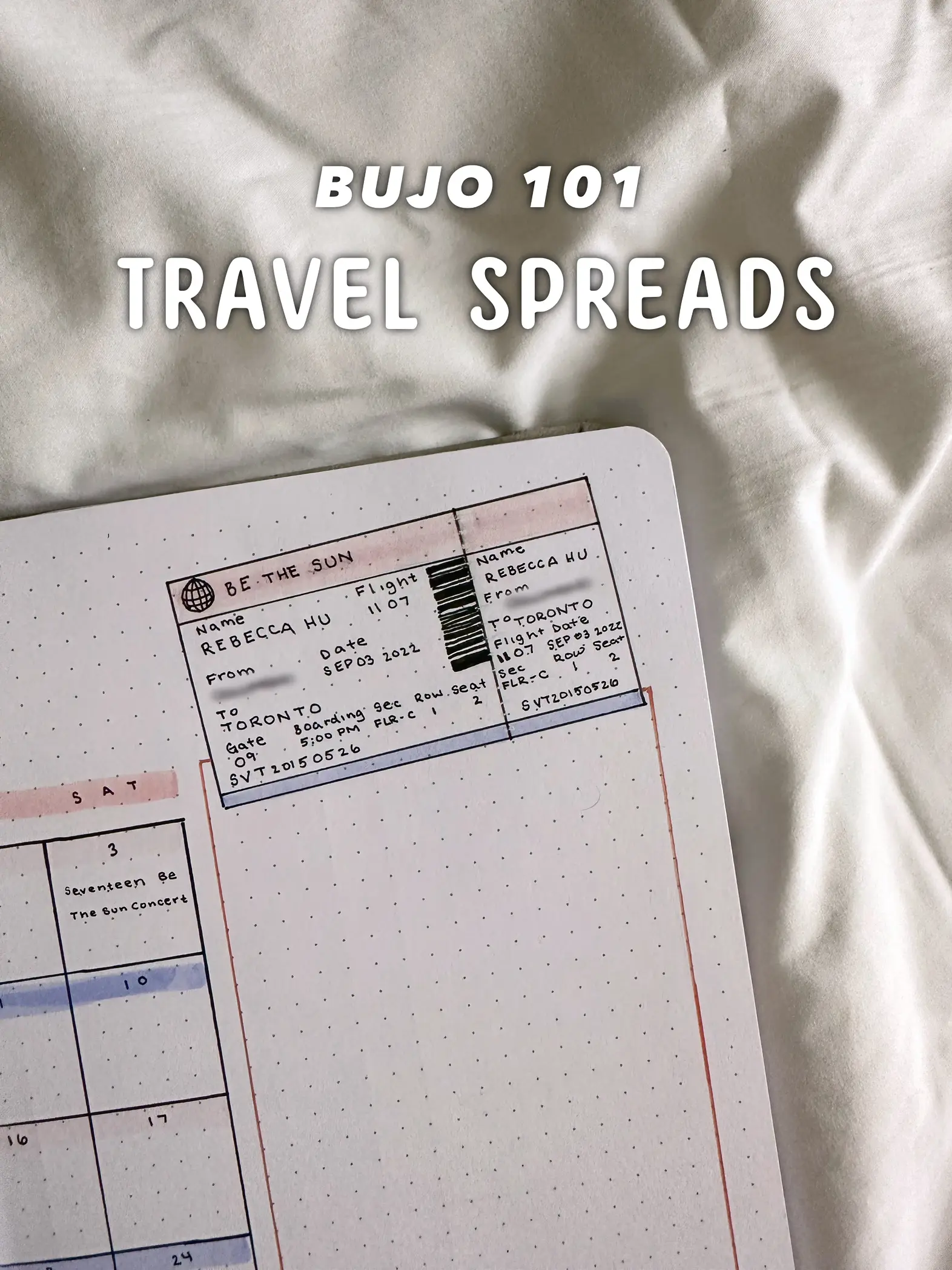 Travel Journal Setup 2023 • how to set up a travel notebook 🌸 