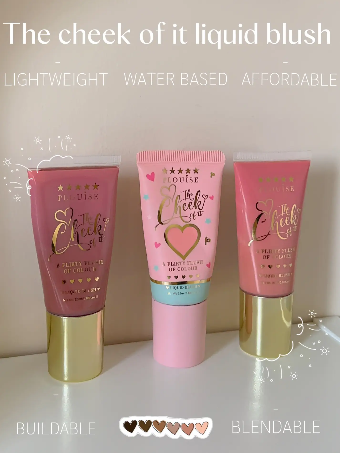 P Louise, Makeup, P Louise Liquid Blush Legally Pink