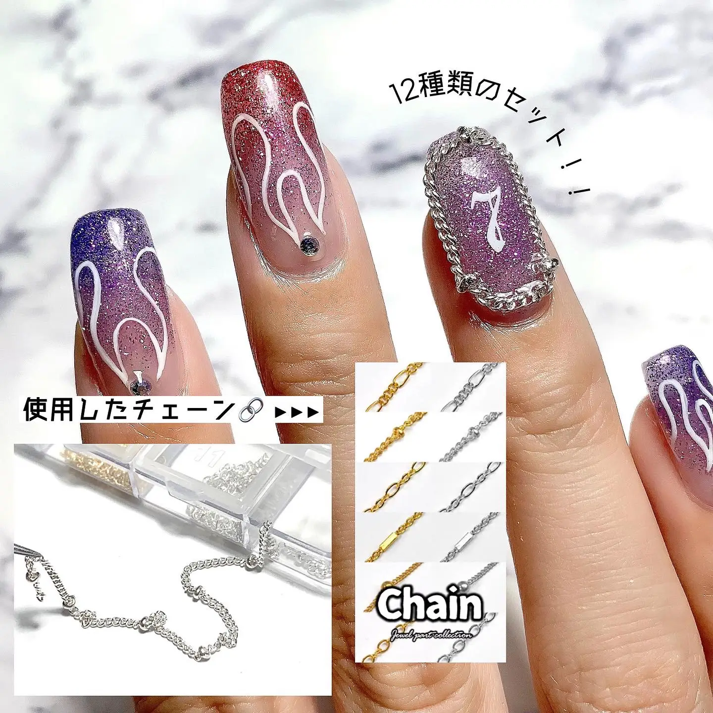 ネイル工房 - 新発売⚡️THUNDER GELでギャルネイル💜💜 | Luce.1209が