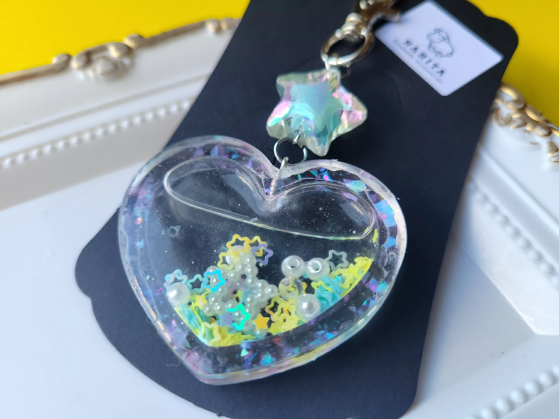 ハンドメイド:シャカシャカキーホルダー | びびが投稿したフォト