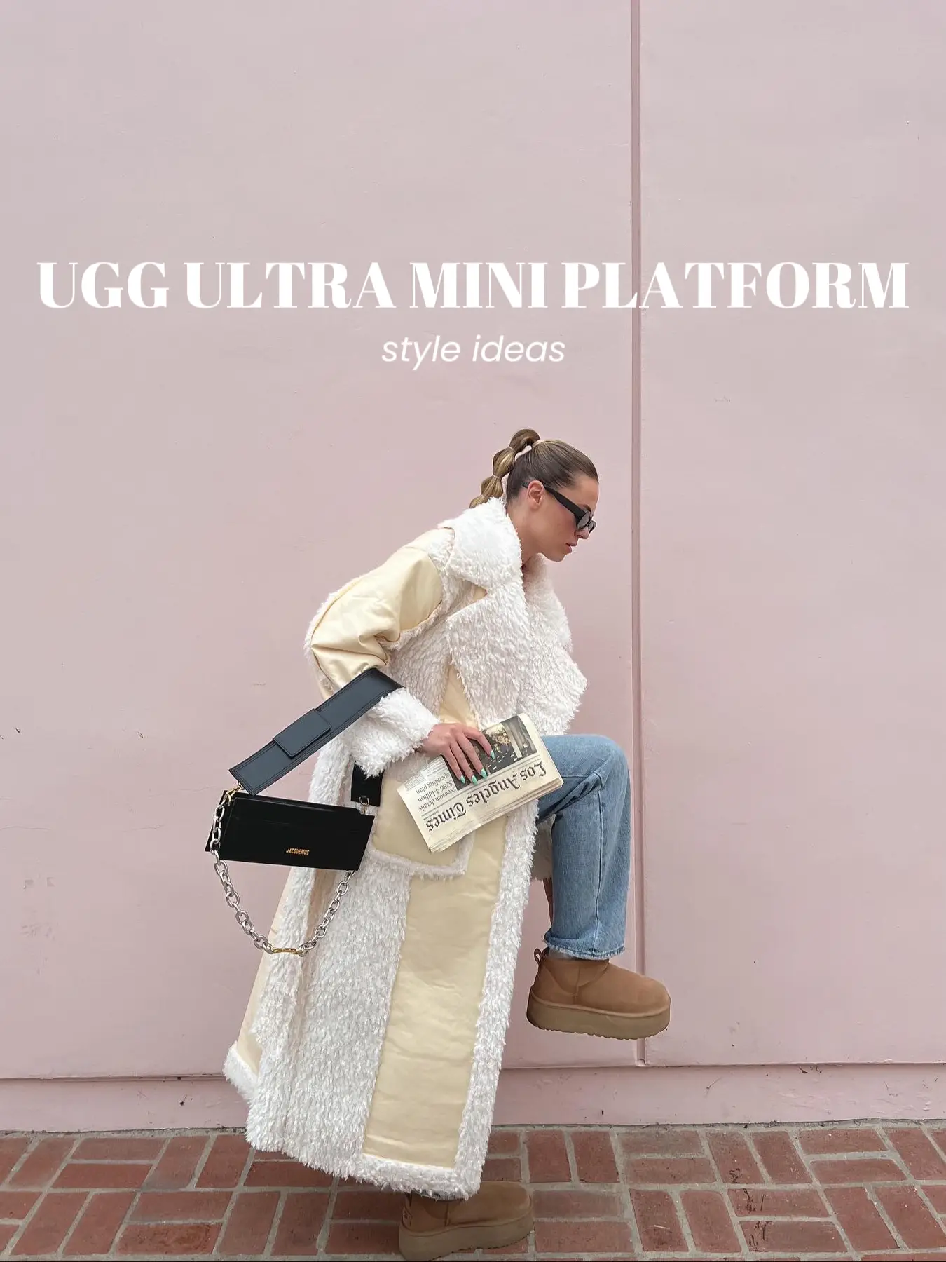 26 Cute Ugg Outfit Ideas & Tips How to Wear Uggs  Uggs outfit, Fur boots  outfit, Chic winter outfits