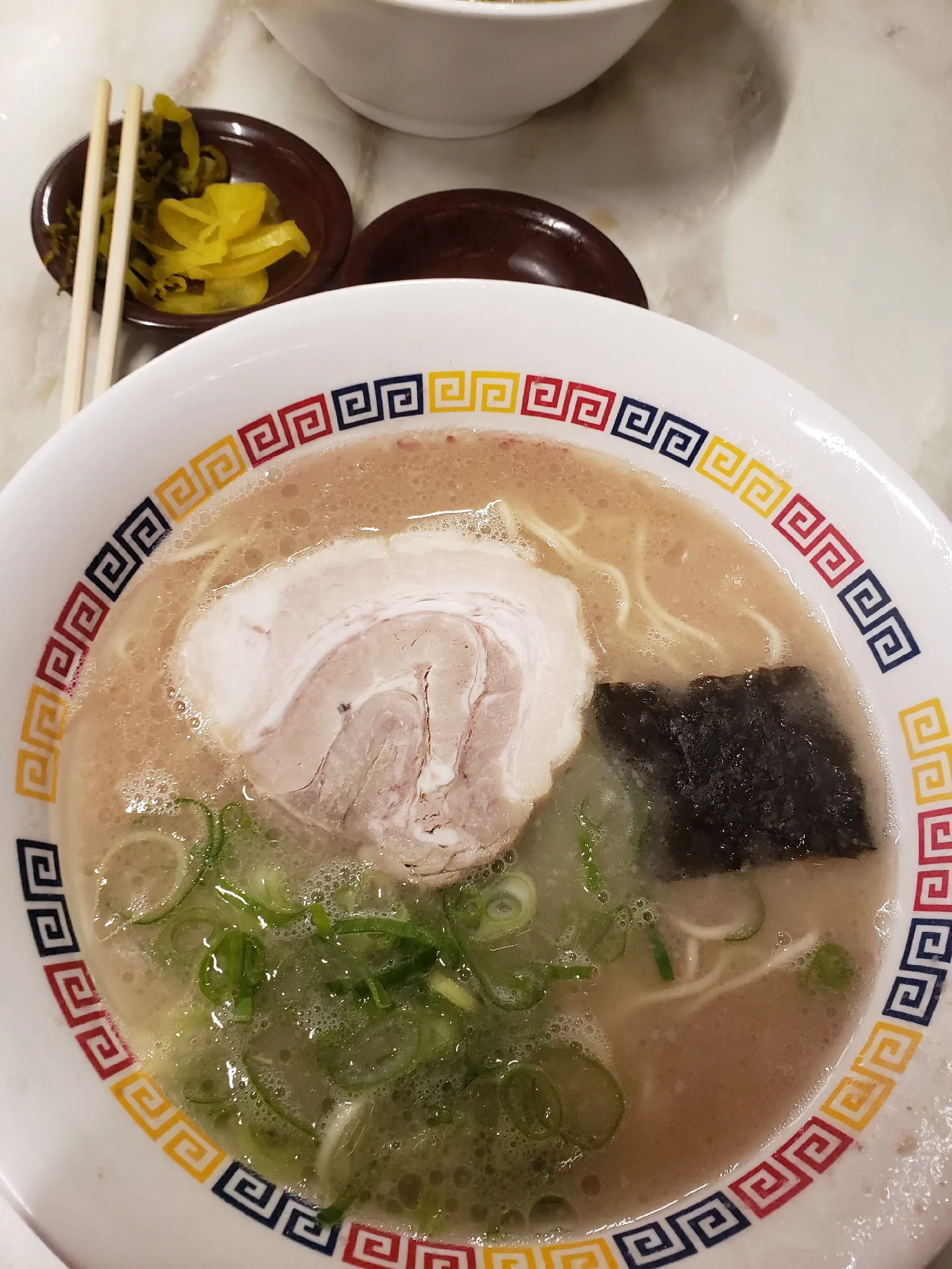 福岡県久留米市の丸星ラーメン。安くて速くて美味しくて好きです