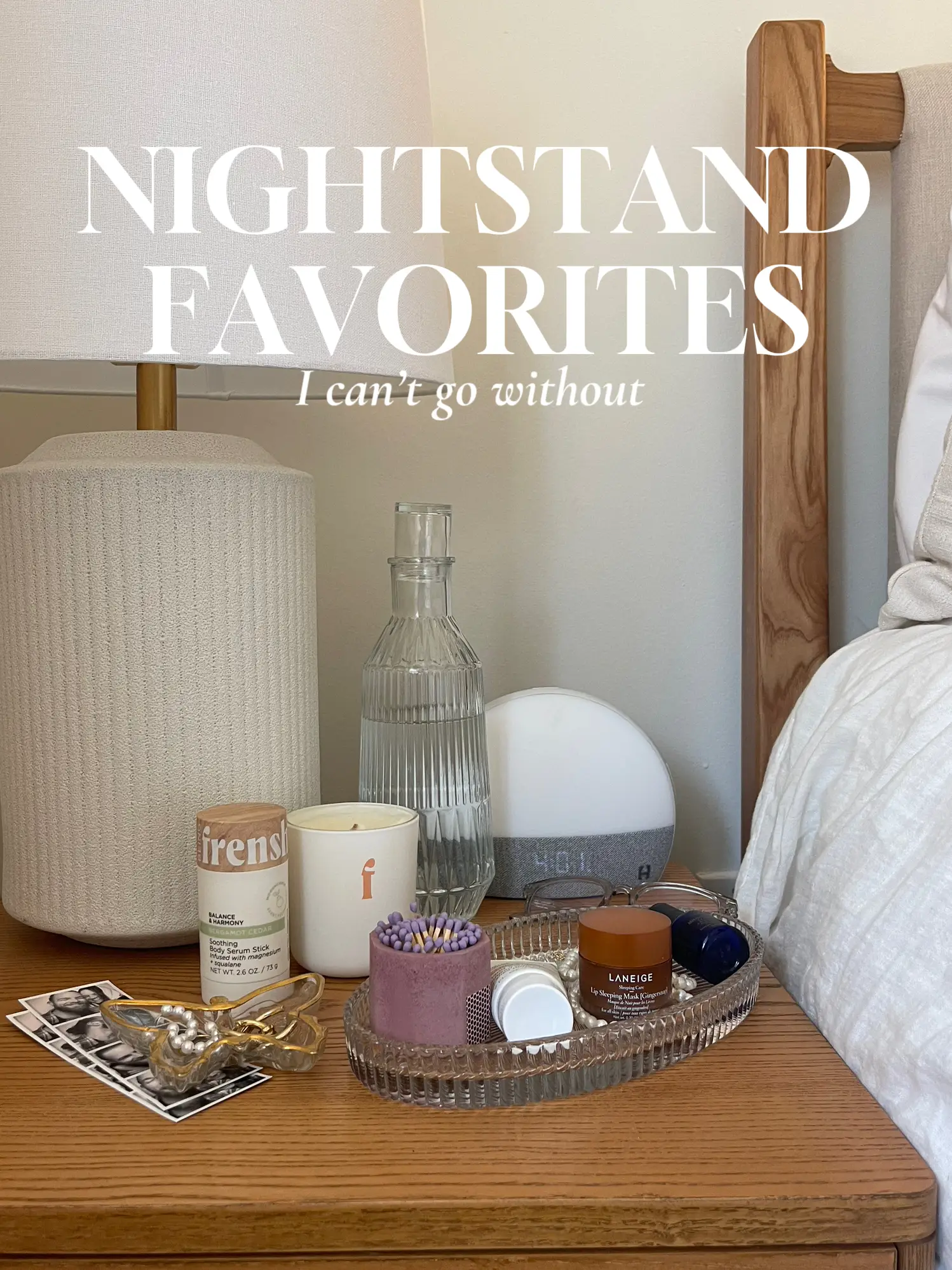 Nightstand must haves 🫶🏼 Gallery posted by Kendall Lemon8