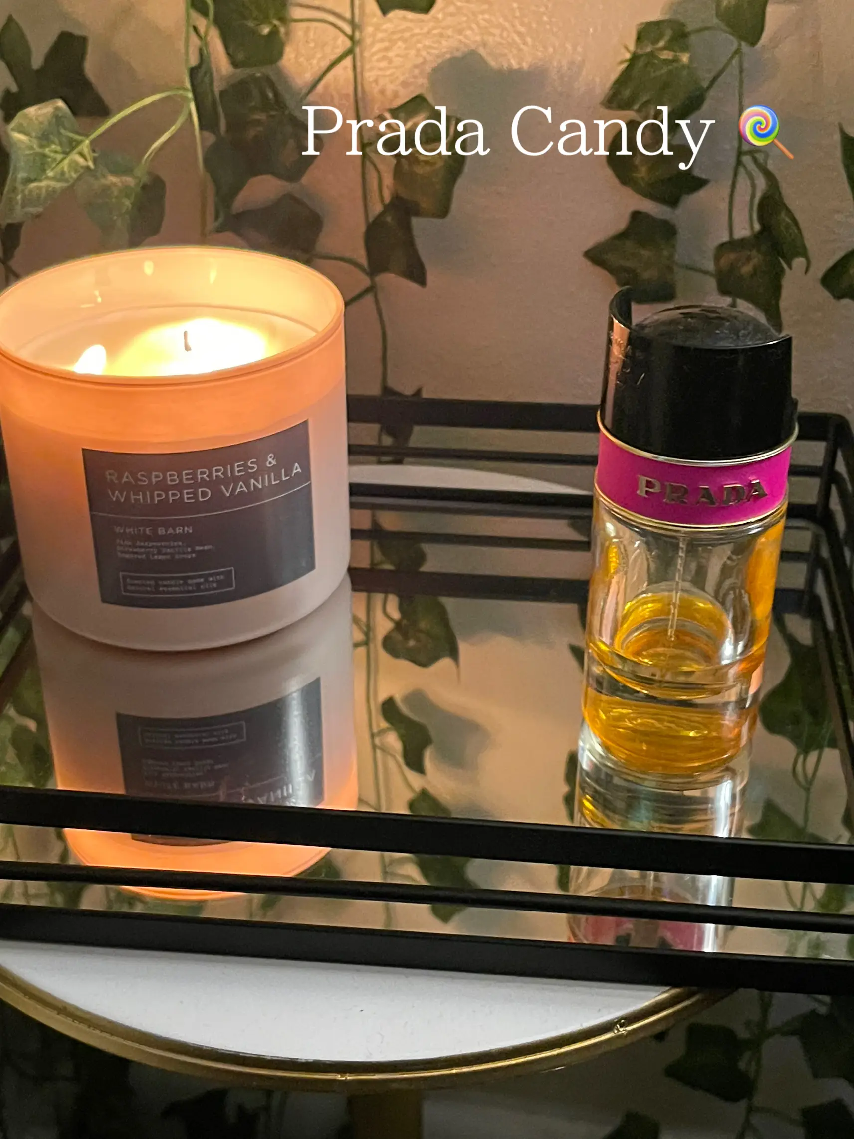 Prada clearance candy candle