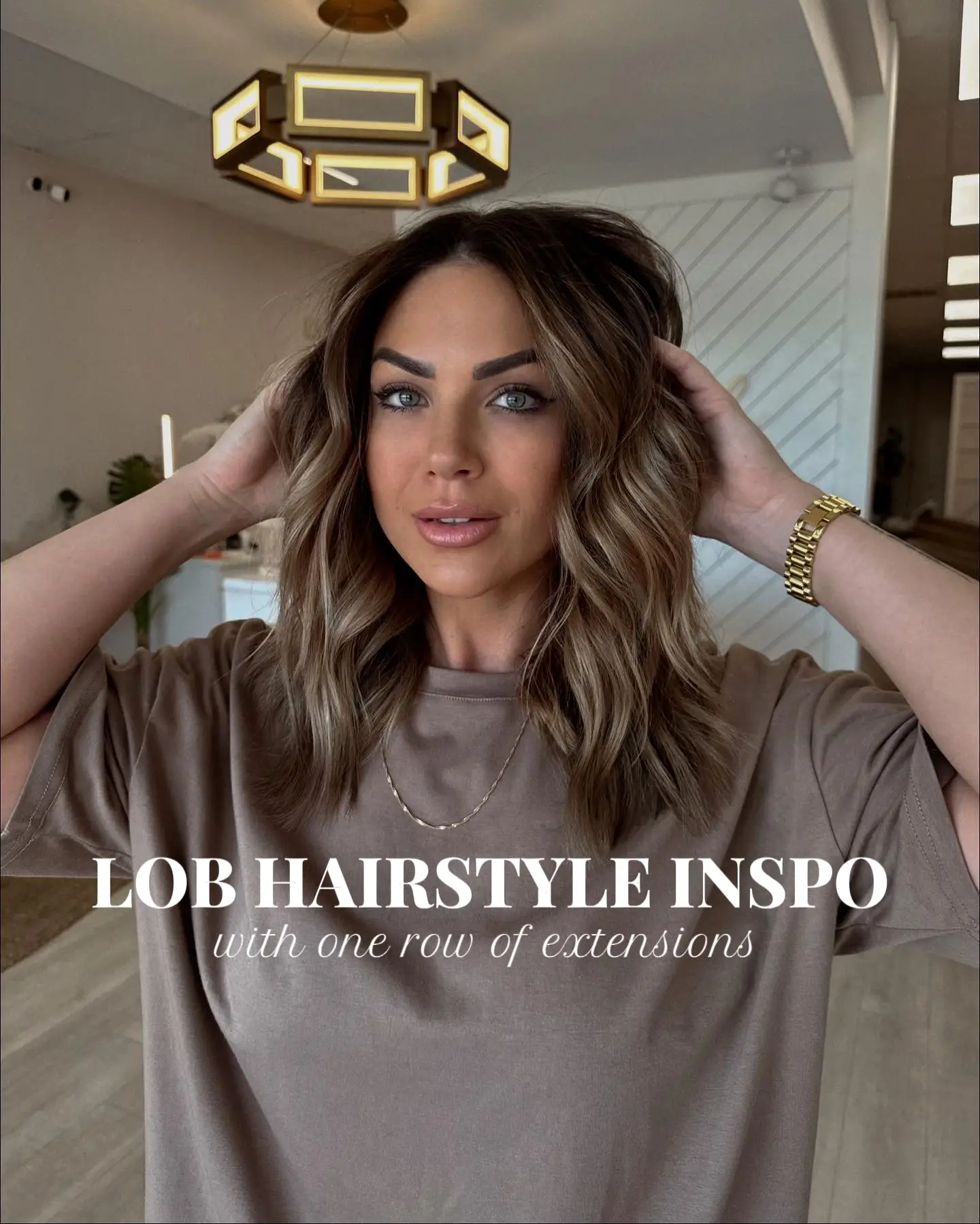 The Most Popular Haircut on Pinterest Right Now Is the Textured Lob