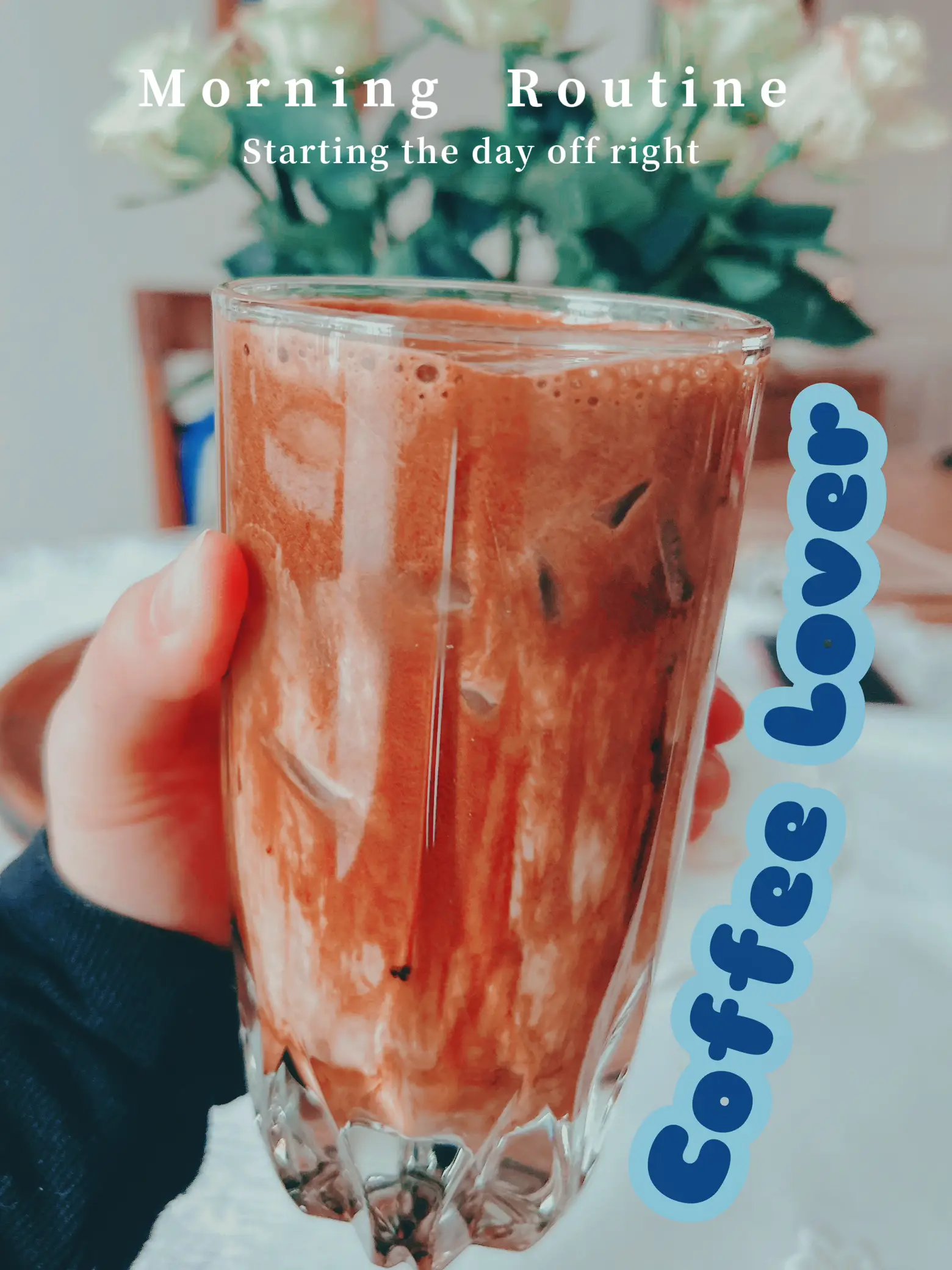 It's never too early for iced coffee 🧊! Savour that sweet summer