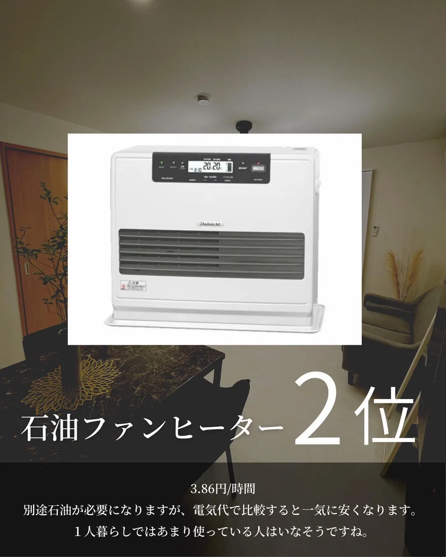 石油ファンヒーター【ダイニチ】FW-7218SDX ブルーヒーター 2018