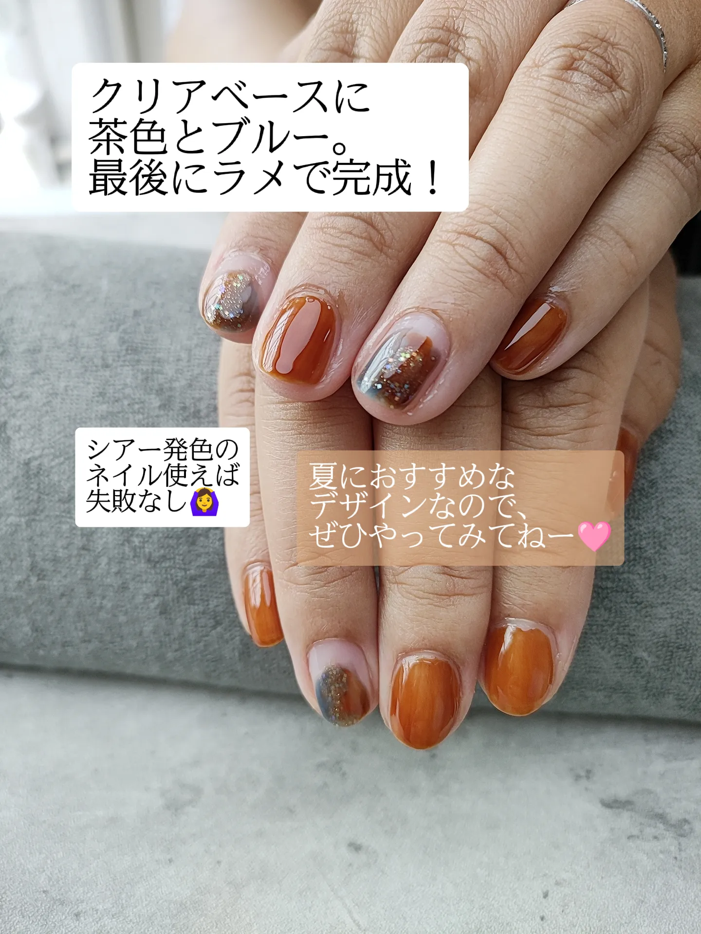 塗りかけネイルデザイン集 | けい/マニキュア簡単アレンジが投稿した