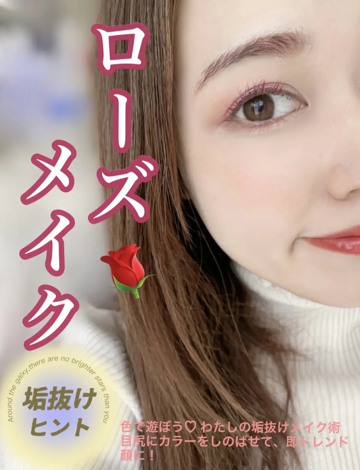 秋に咲く🌹薔薇メイク | さくらちゃん1225が投稿したフォトブック | Lemon8