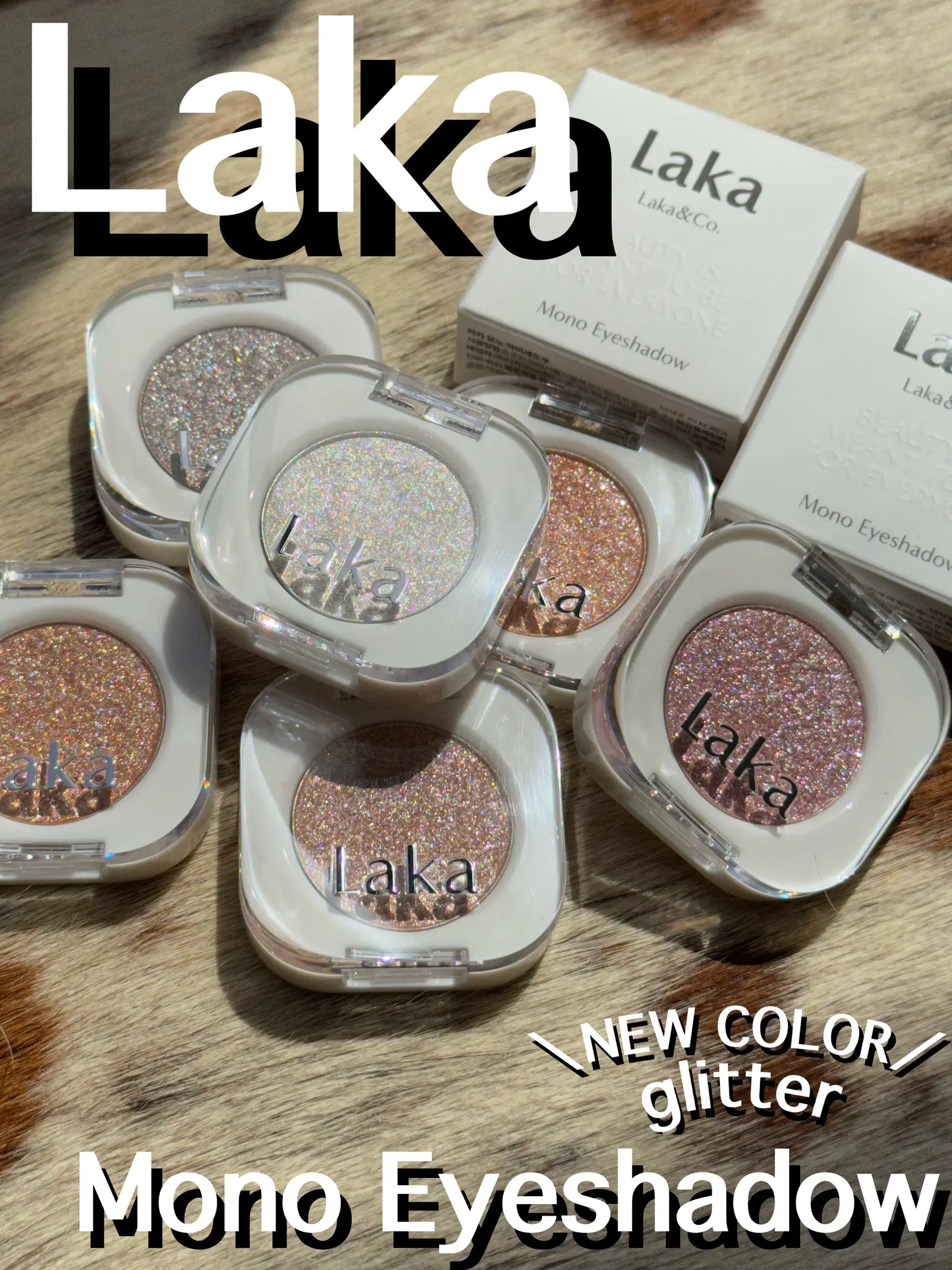 新作グリッター／ 『Laka』 Mono Eyeshadow | chamaru222が投稿したフォトブック | Lemon8