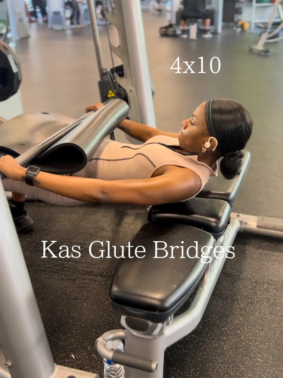 Smith machine glute online bridge