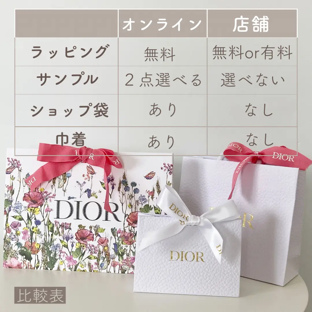 知らないと損！Diorのギフトが豪華すぎたので紹介していきまーす ...