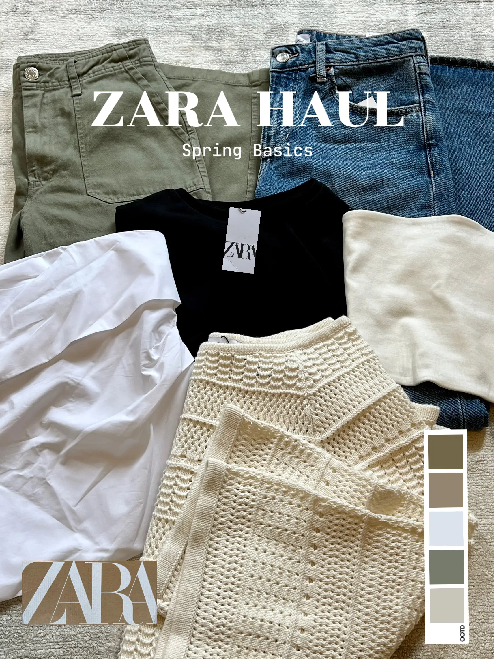 spring style tips with ZARA clothing - Lemon8 Search