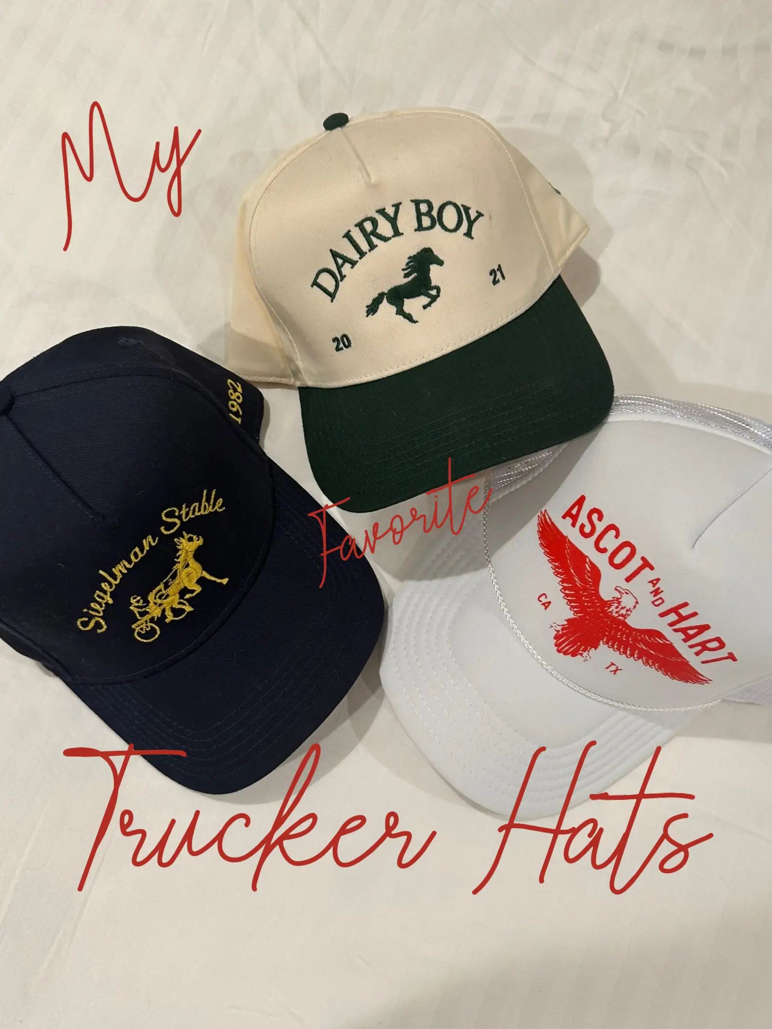 Hats & Hair Accessories  Preppy accessories, Pink trucker hat, Trucker hat