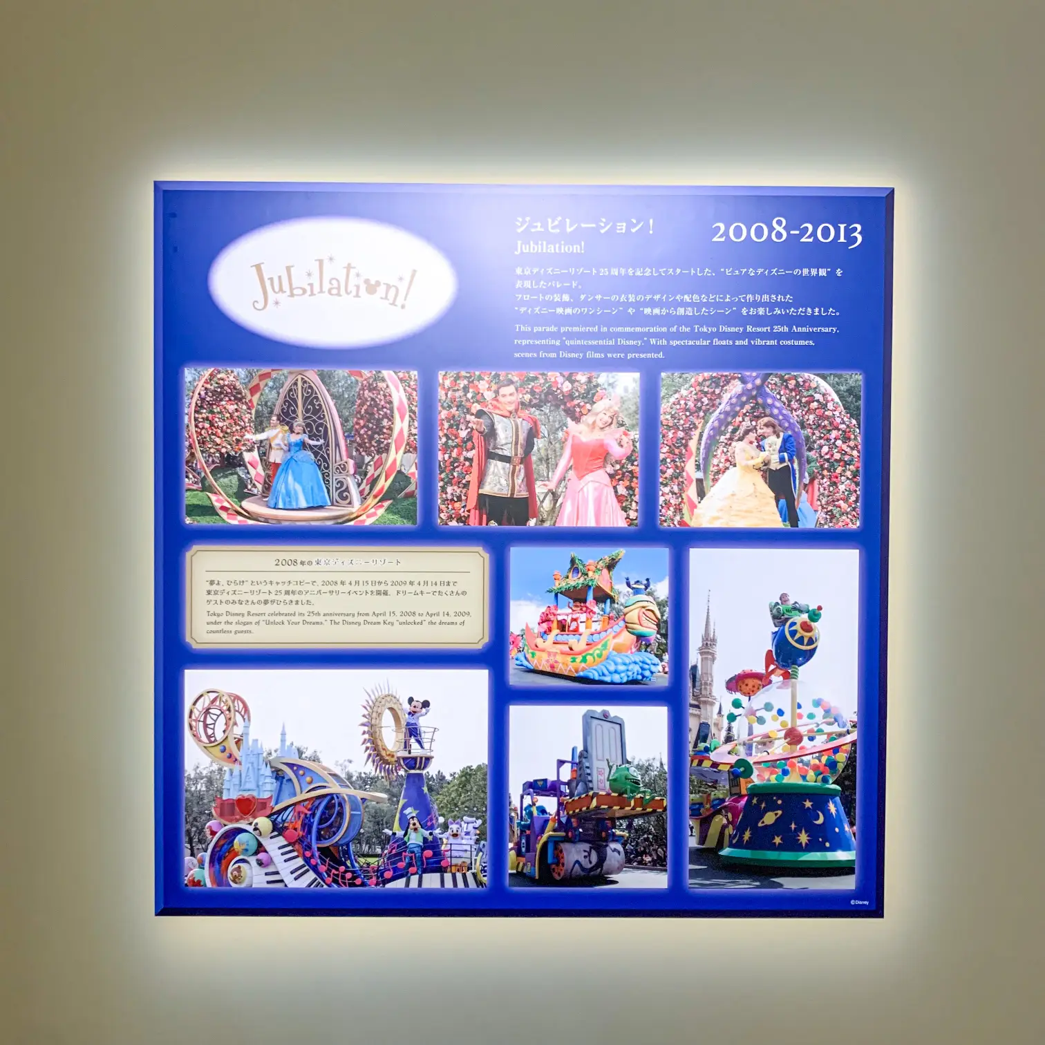 東京ディズニーリゾート限定 アンコールザモーメンツ展 アートパネル