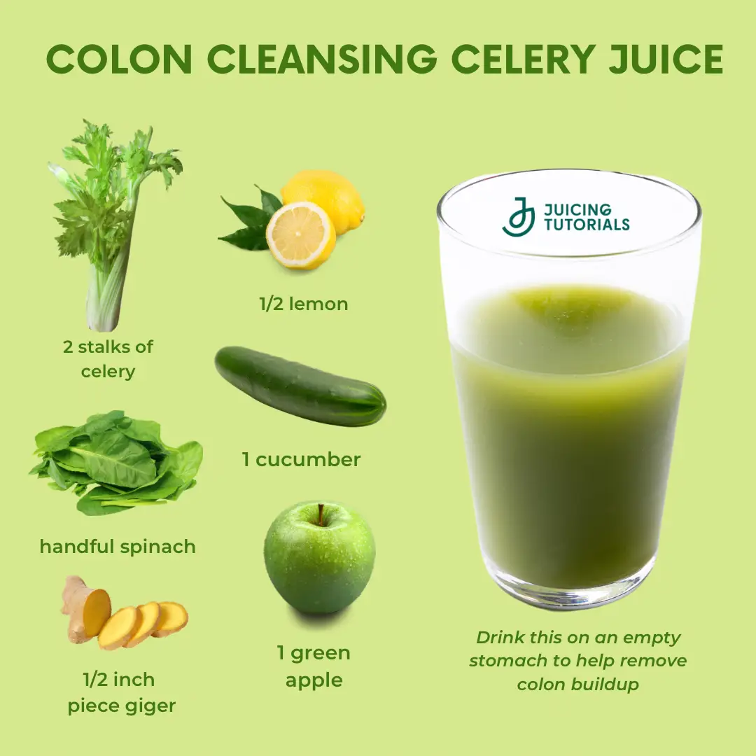Colon Cleansing Celery Juice Gallery