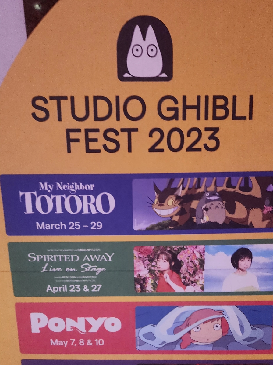 the studio Ghibli Movie Fest is live! แกลเลอรีที่โพสต์โดย Rozalynn