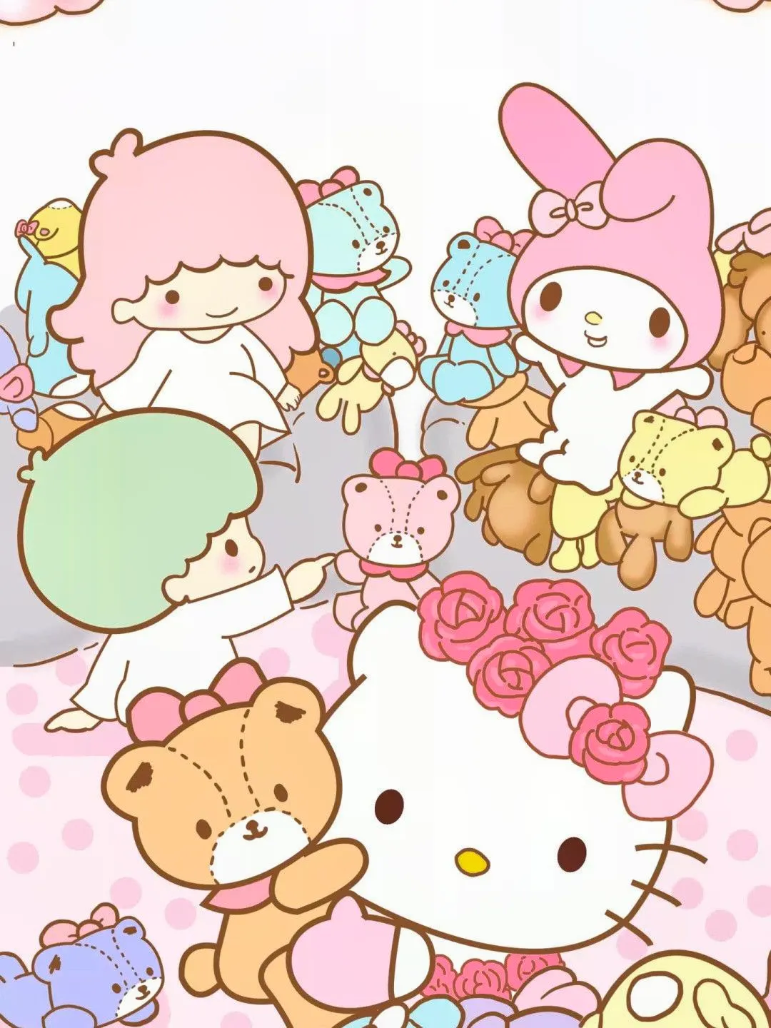 10/25/50 Pcs My Melody Kuromi Sanrio Inspired Friendship Cute