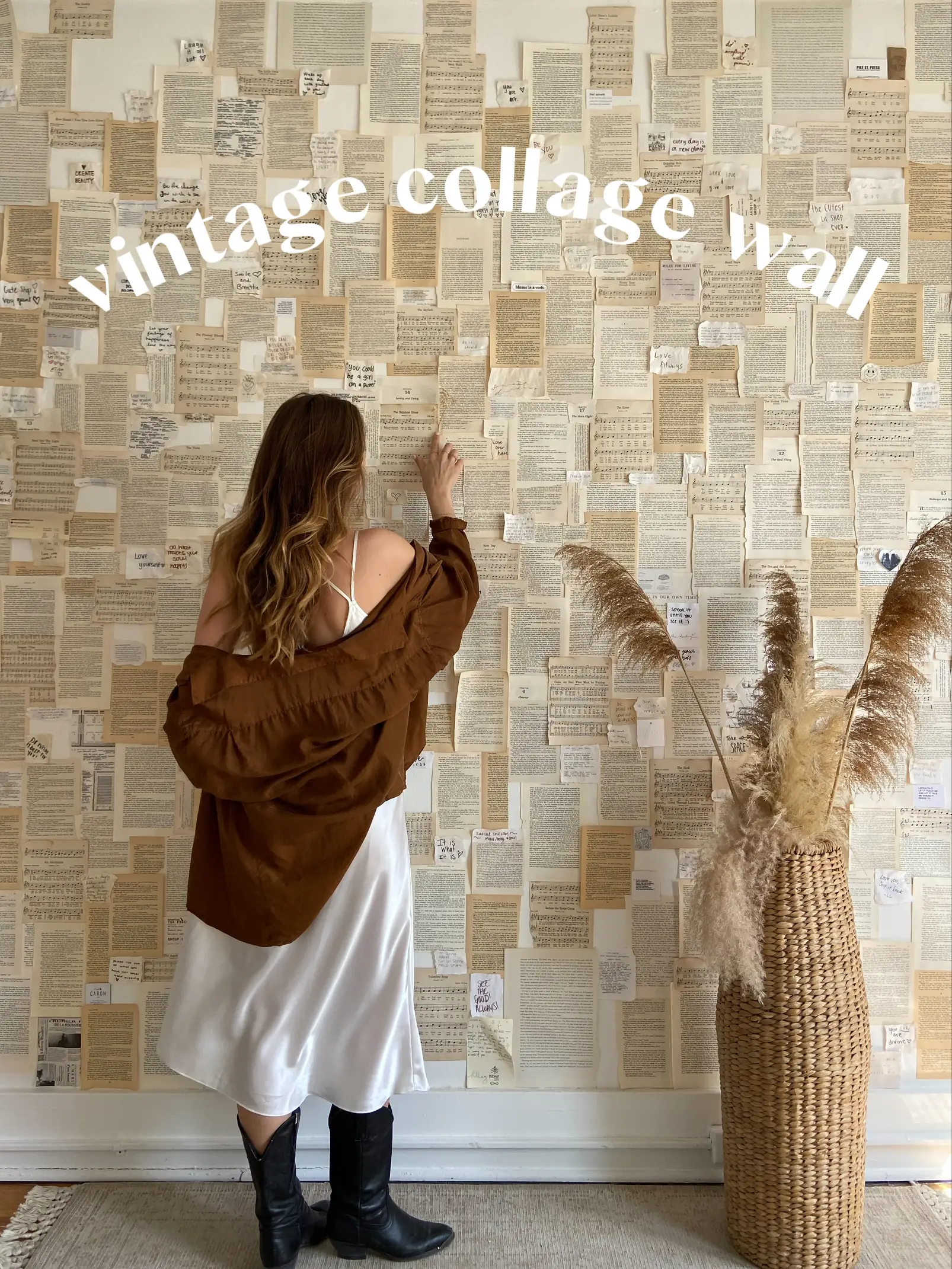 diy book page wall 📖, Gallery posted by allison wetig