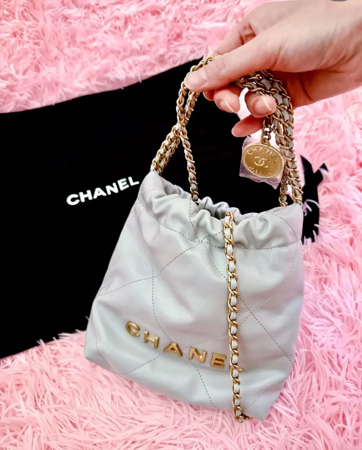 23 new color garbage bags, Chanel bag mini haze b