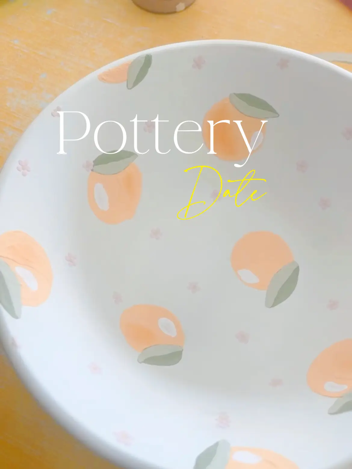 Painting Pottery in San Antonio - The Painted Plate