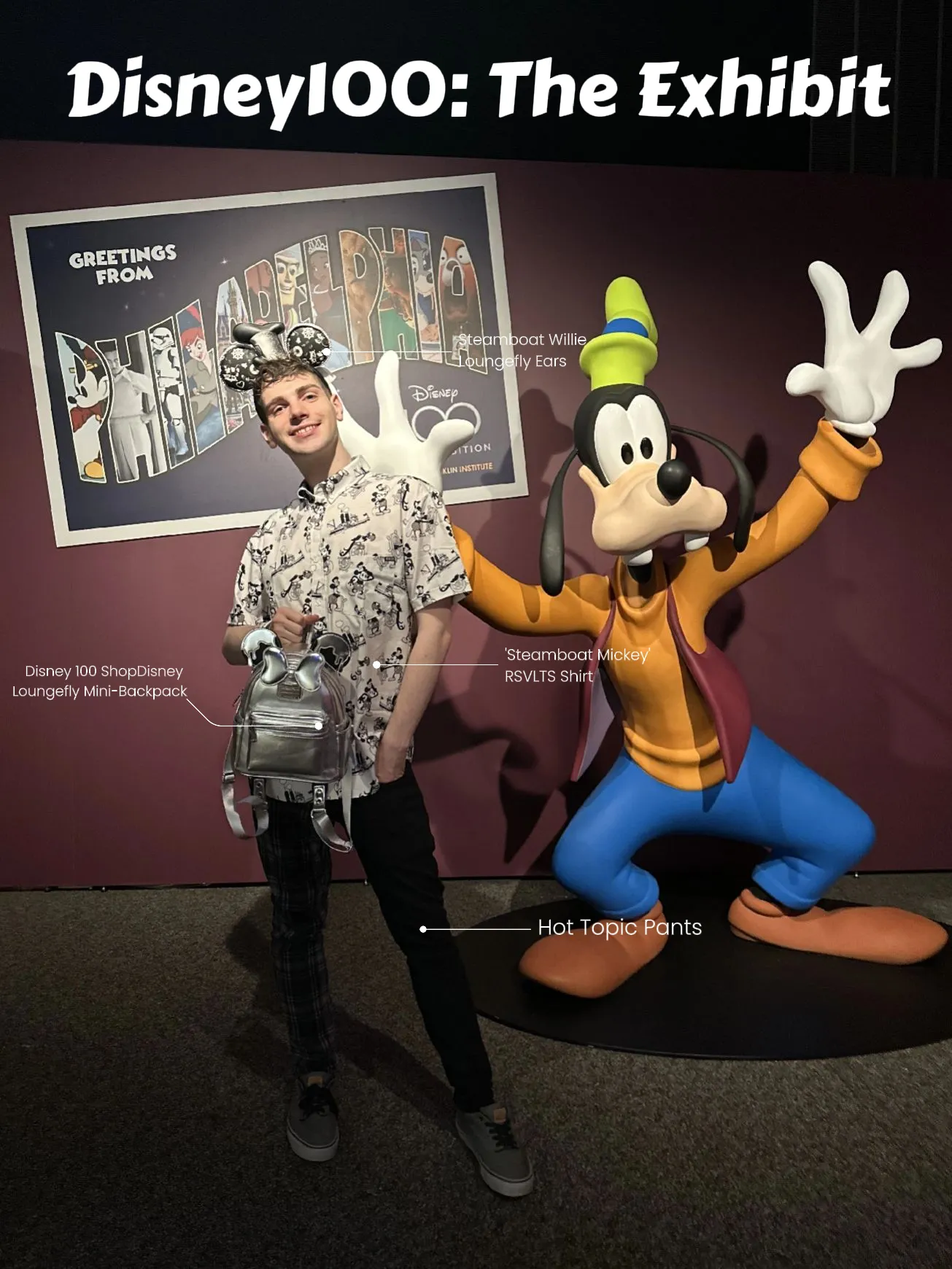 Disney100: The Exhibition @ The Franklin Institute | Gallery posted by  DillysOutfits | Lemon8