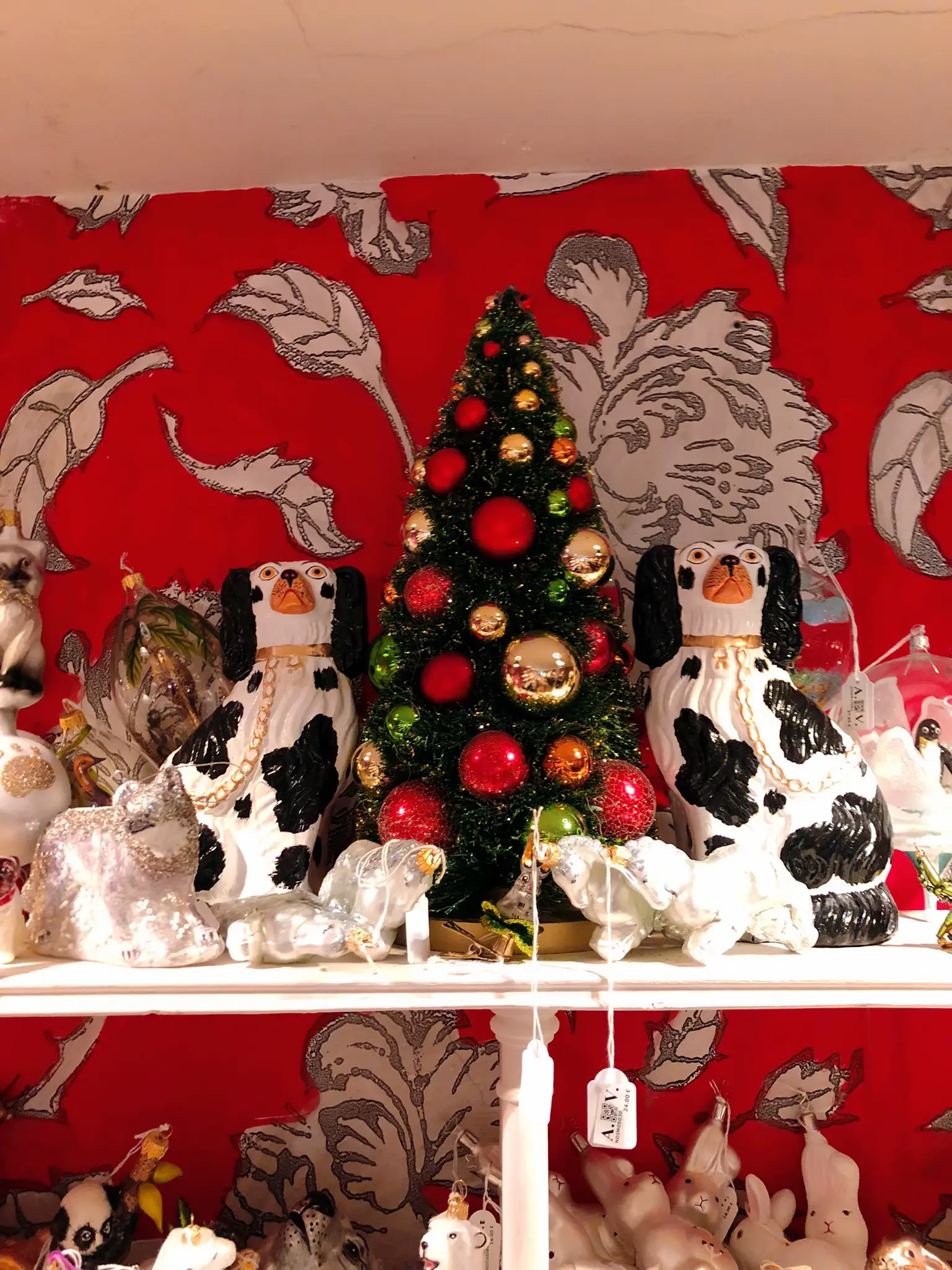 ASTIER de VILLATTE クリスマスオーナメント赤い鳥