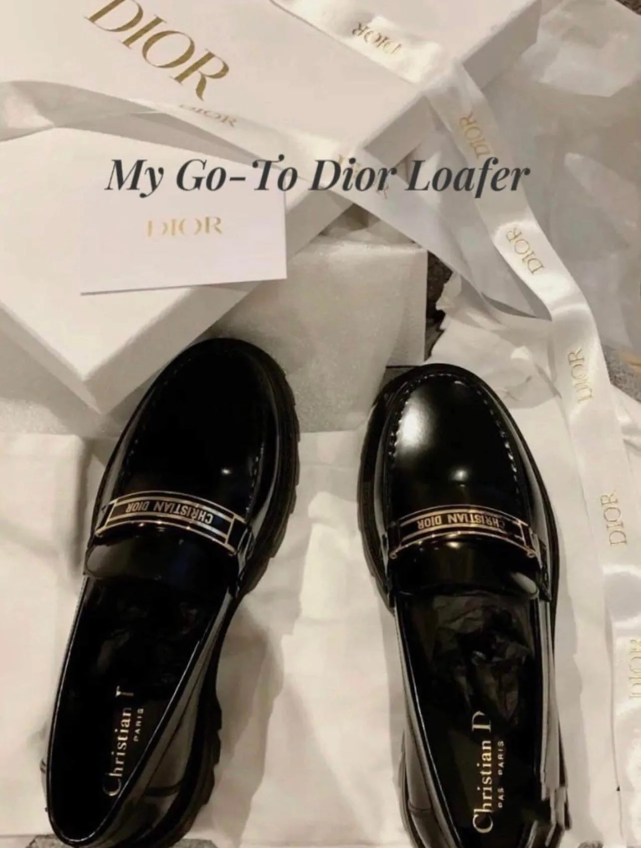 Christian dior sale on my shoes