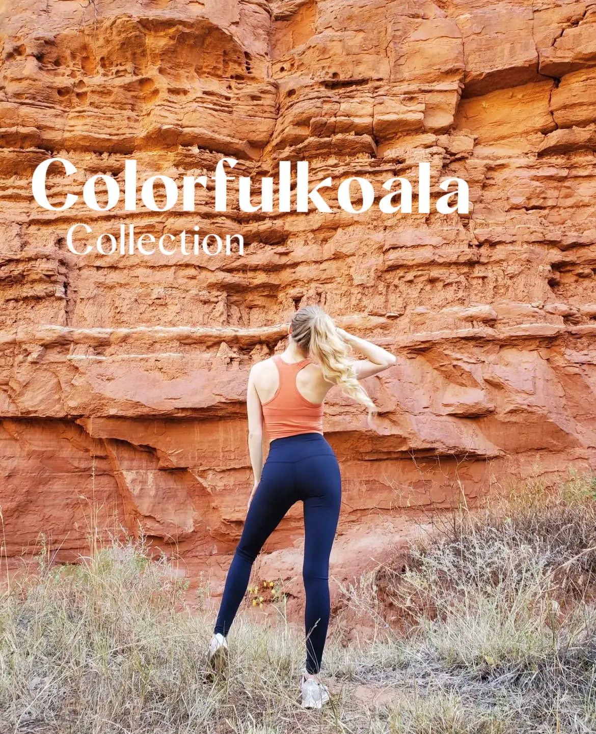 Colorfulkoala Women's Leggings/yoga. Size XS. Orange