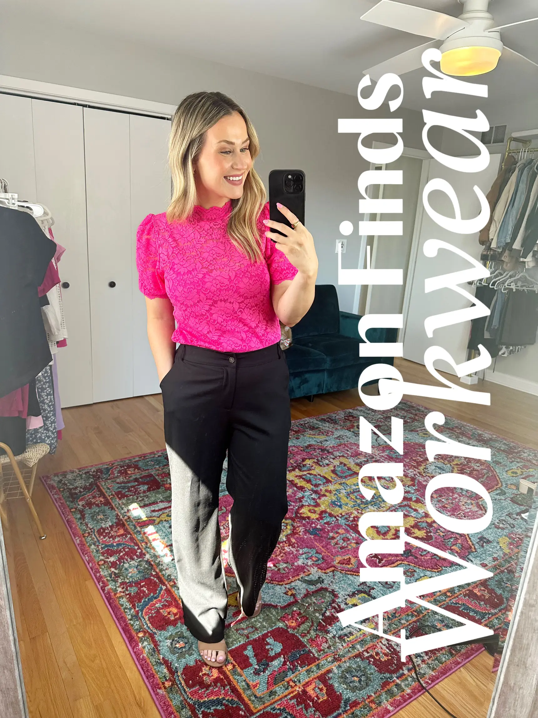 WORK WEEK CHIC: SUEDE PANTS (Prosecco and Plaid)