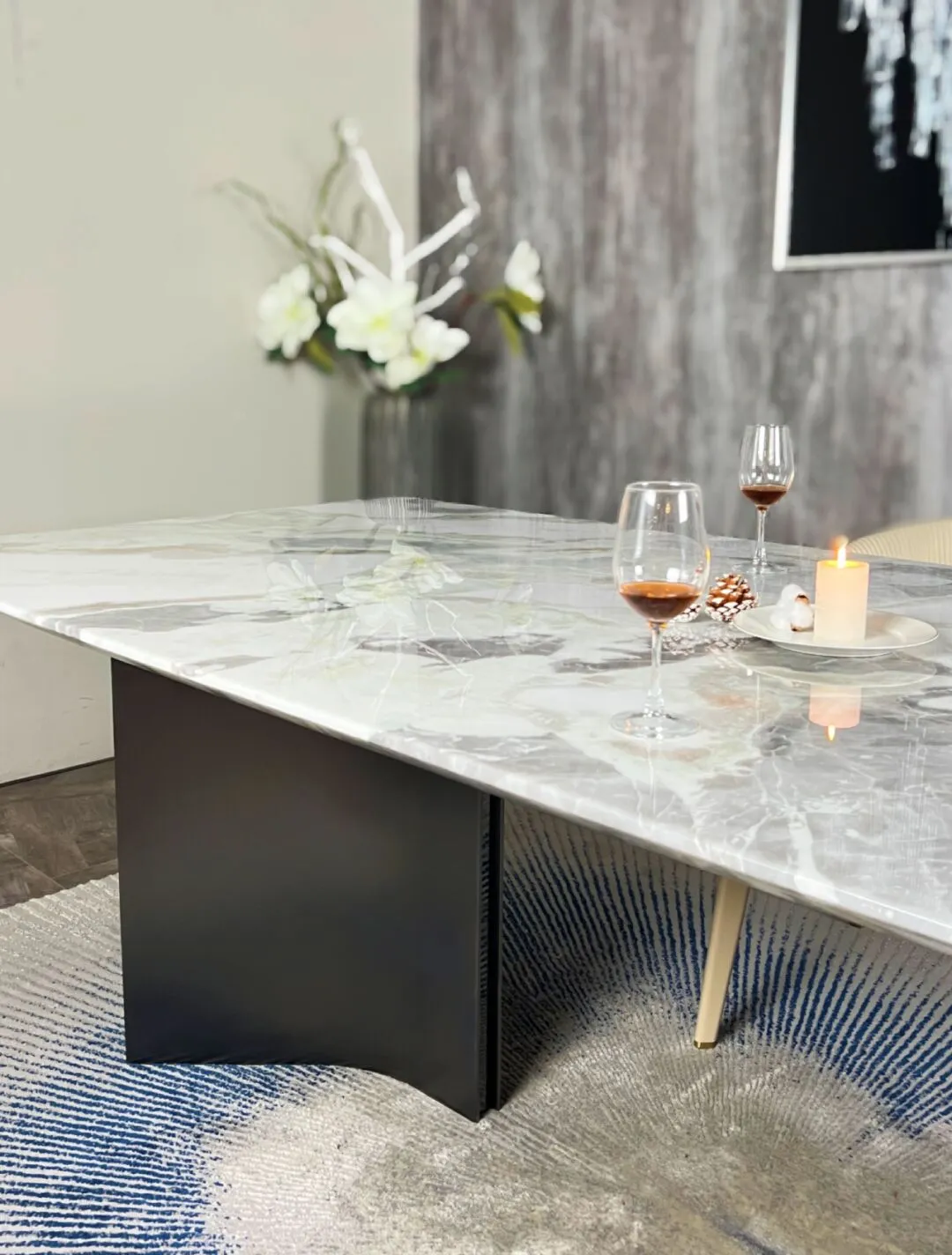 青山ピカソ　ガラステーブル 青山ピカソガラステーブル