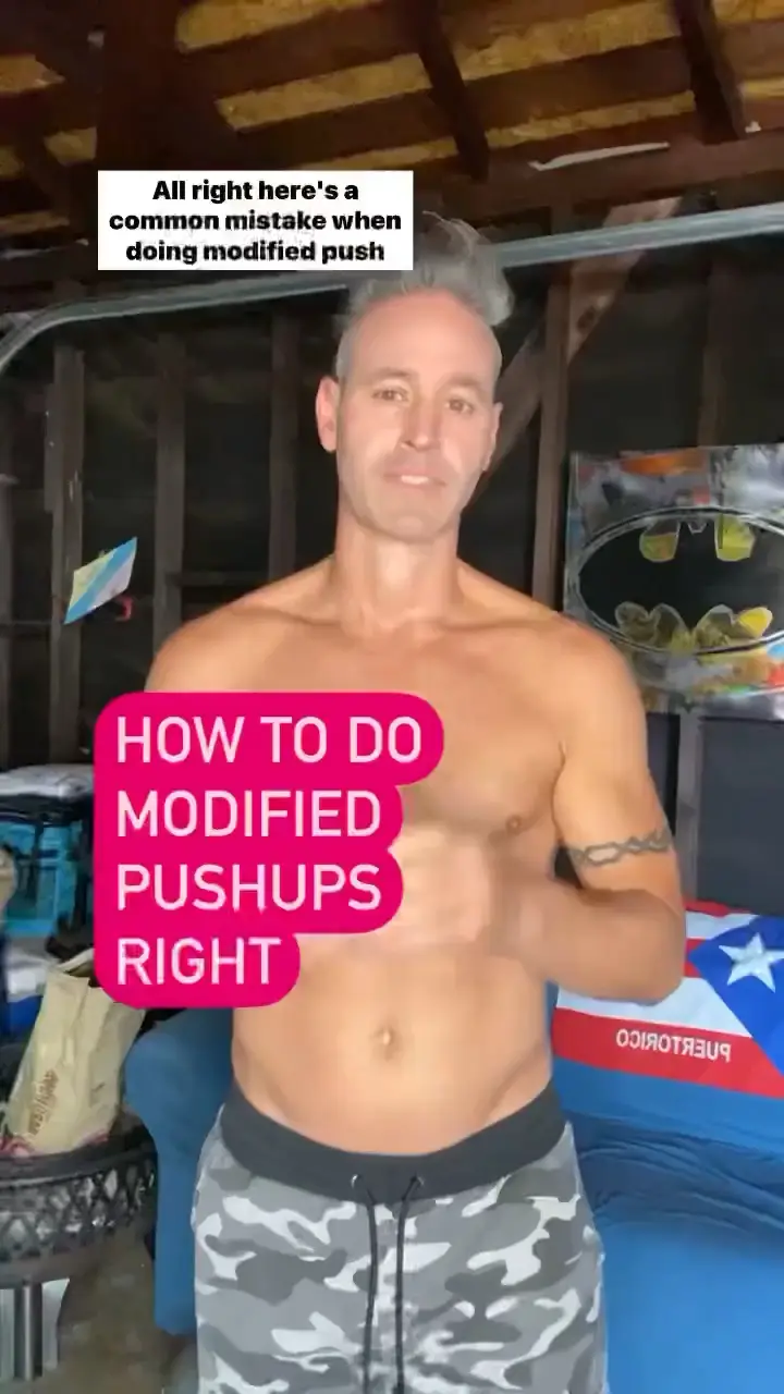 How to modify pushups, Video published by José Alvarez