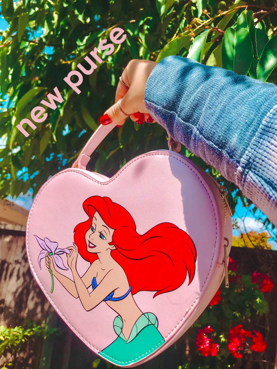 Disney's Little Mermaid Heart Purse–Cakeworthy