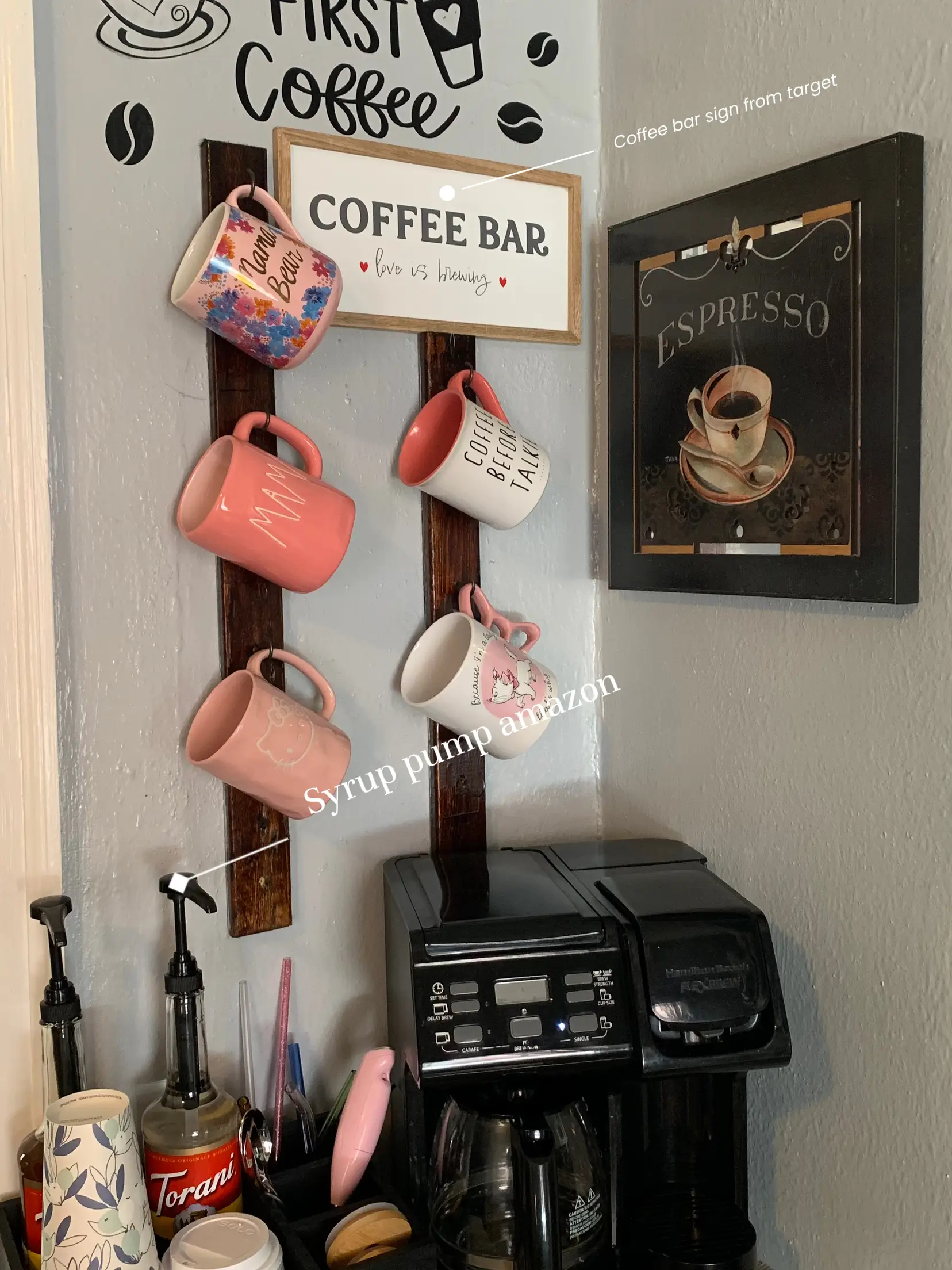 Bar ideas #Coffee station ideas you need to see (coffe bar ideas