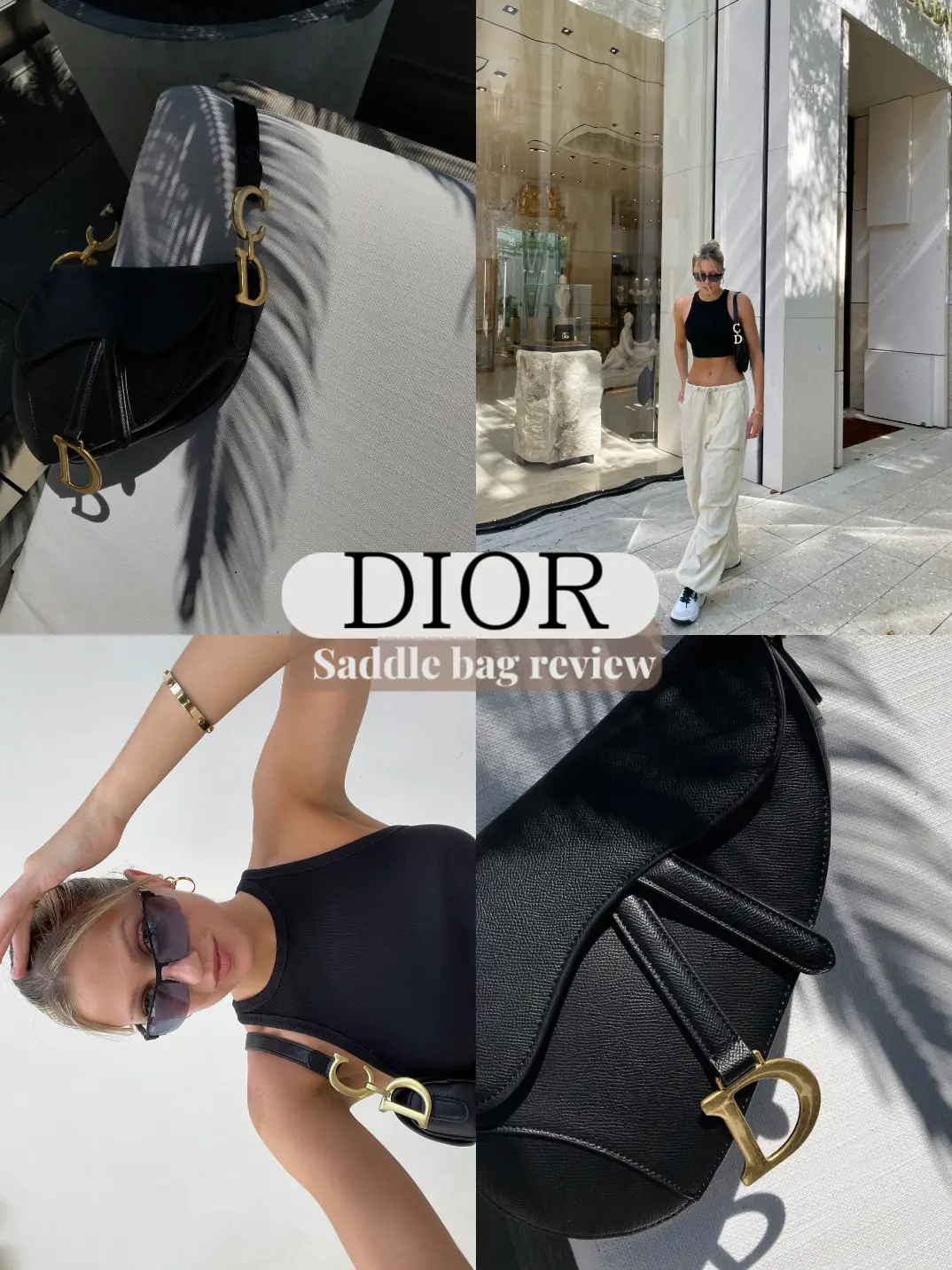 Dior Saddle bag review🖤, Gallery posted by Daria